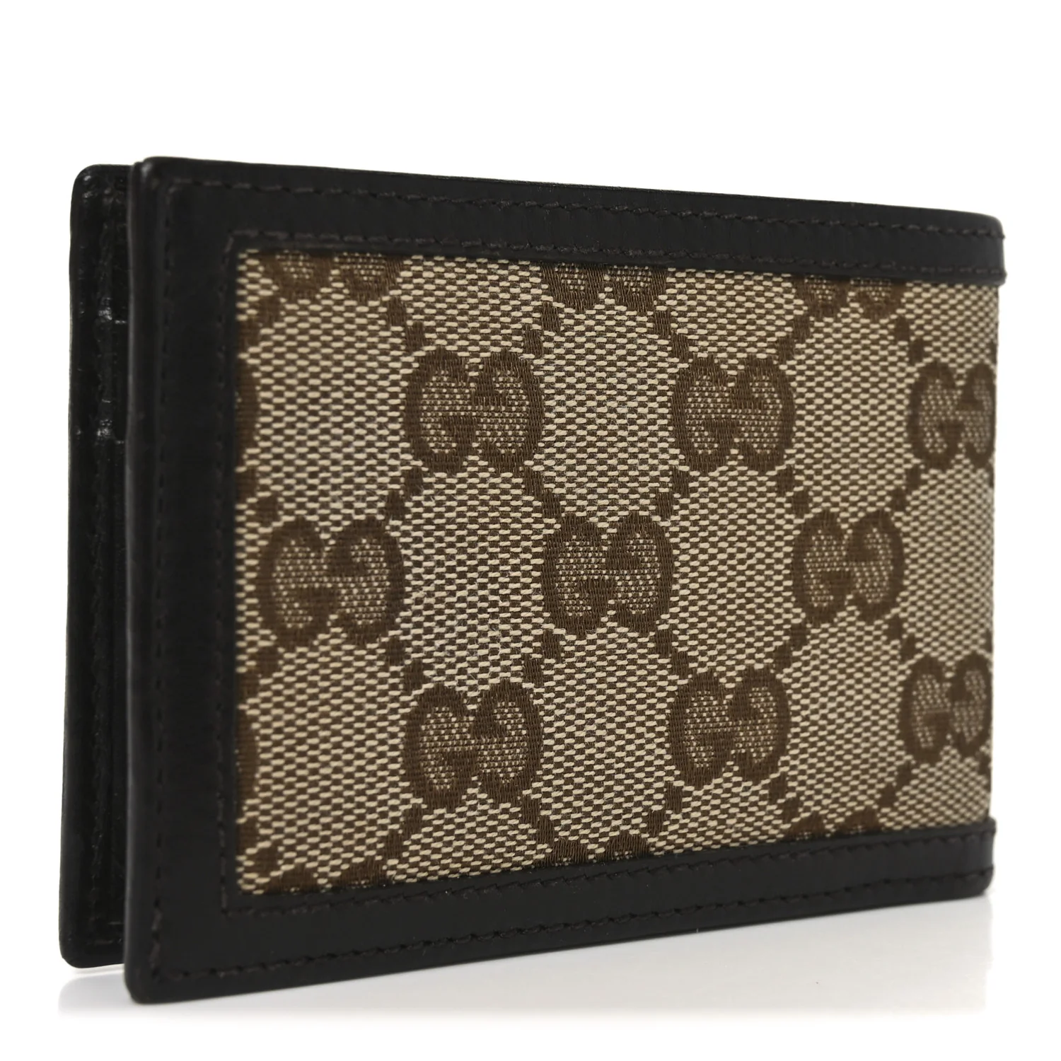 Monogram Mini Bi-Fold Wallet Brown Dark Brown - Image 3