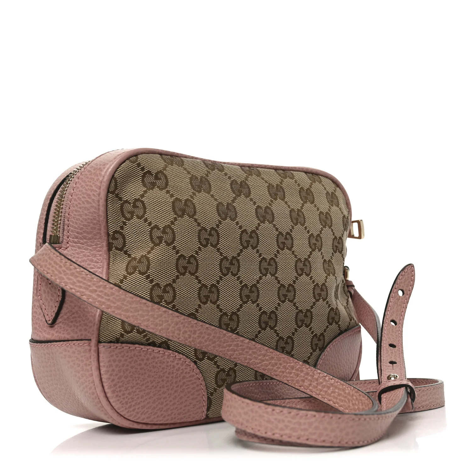 Monogram Mini Bree Messenger Bag Beige Soft Pink - Image 3