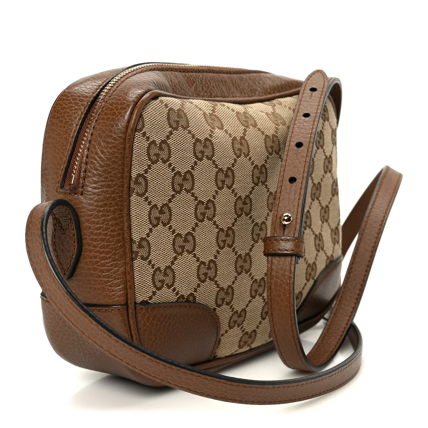 Monogram Mini Bree Messenger Bag Beige Tabacco - Image 2