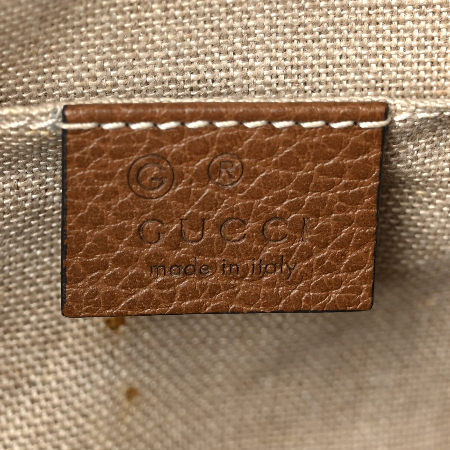 Monogram Mini Bree Messenger Bag Beige Tabacco - Image 5