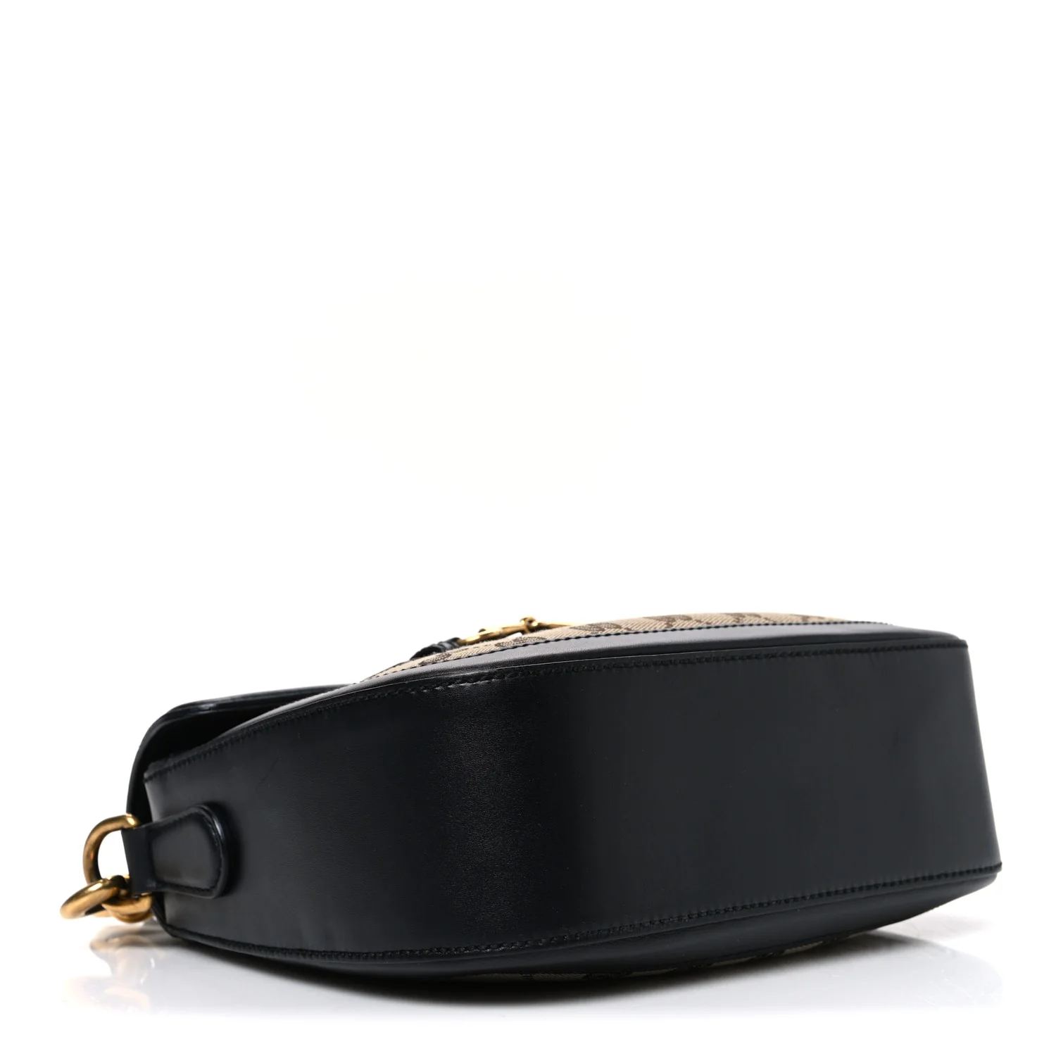 Monogram Ruinart Calfskin Medium Lady Web Shoulder Bag Beige Ebony Black - Image 4