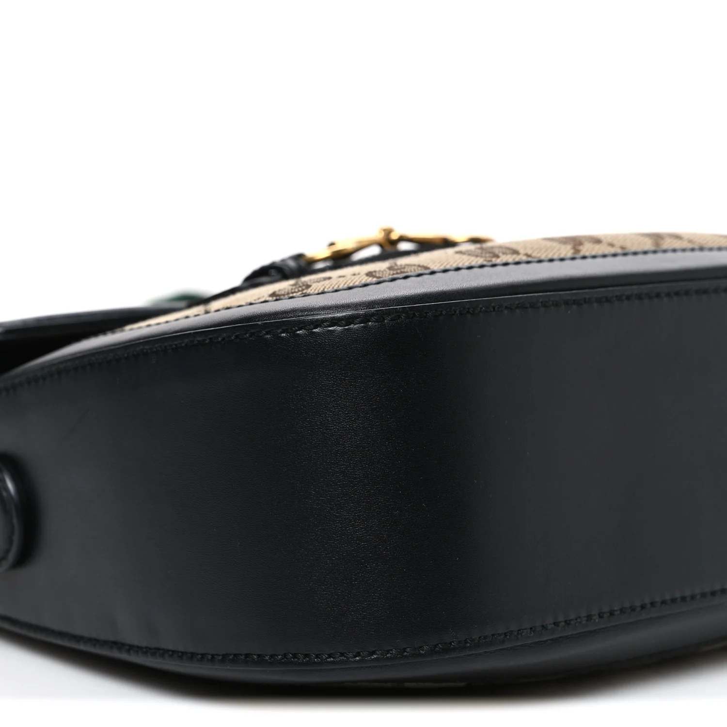 Monogram Ruinart Calfskin Medium Lady Web Shoulder Bag Beige Ebony Black - Image 9