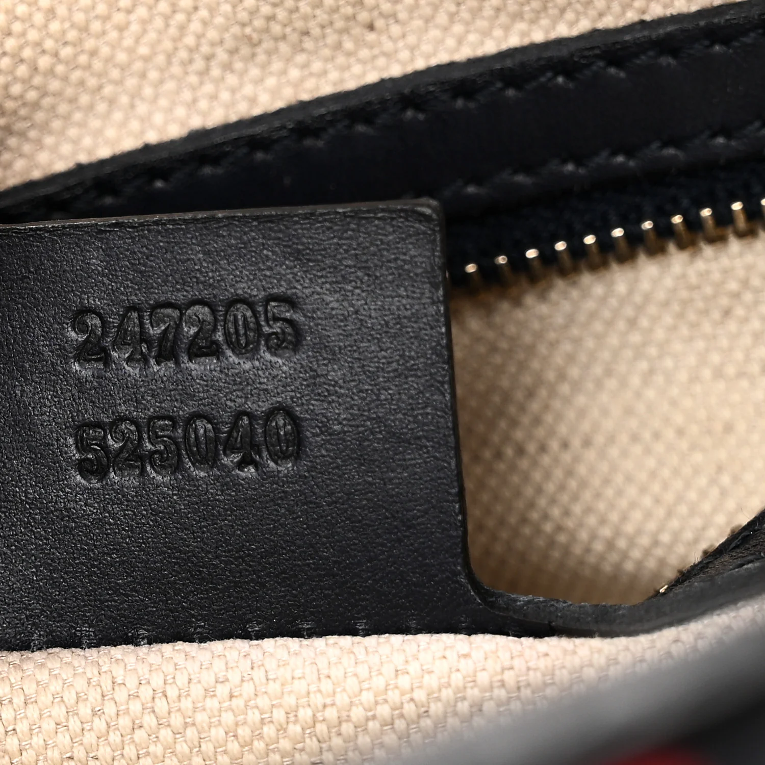 Monogram Selleria Calfskin Vintage Web Medium Boston Beige Blue - Image 7