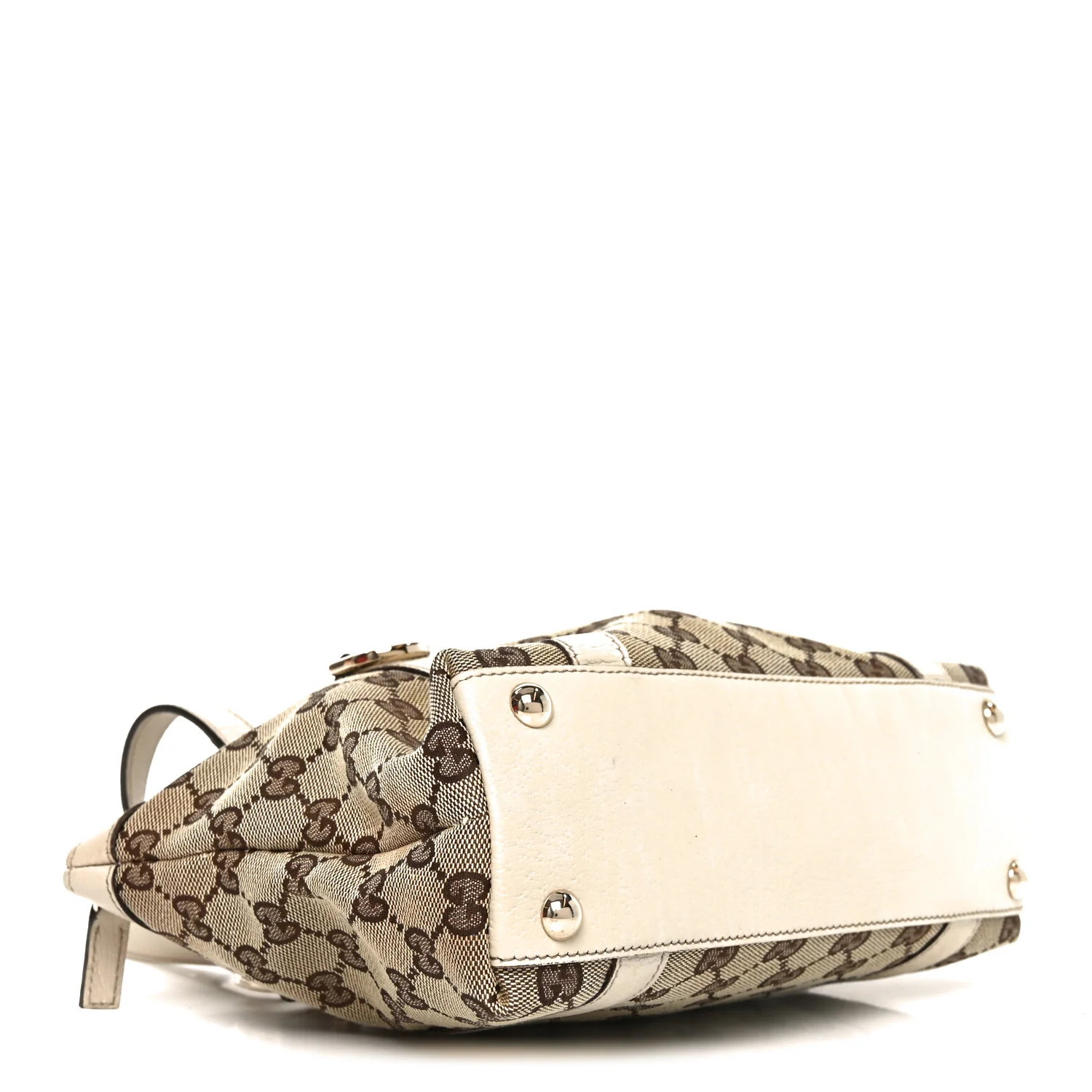 Monogram Small Abbey Tote Off White - Image 4