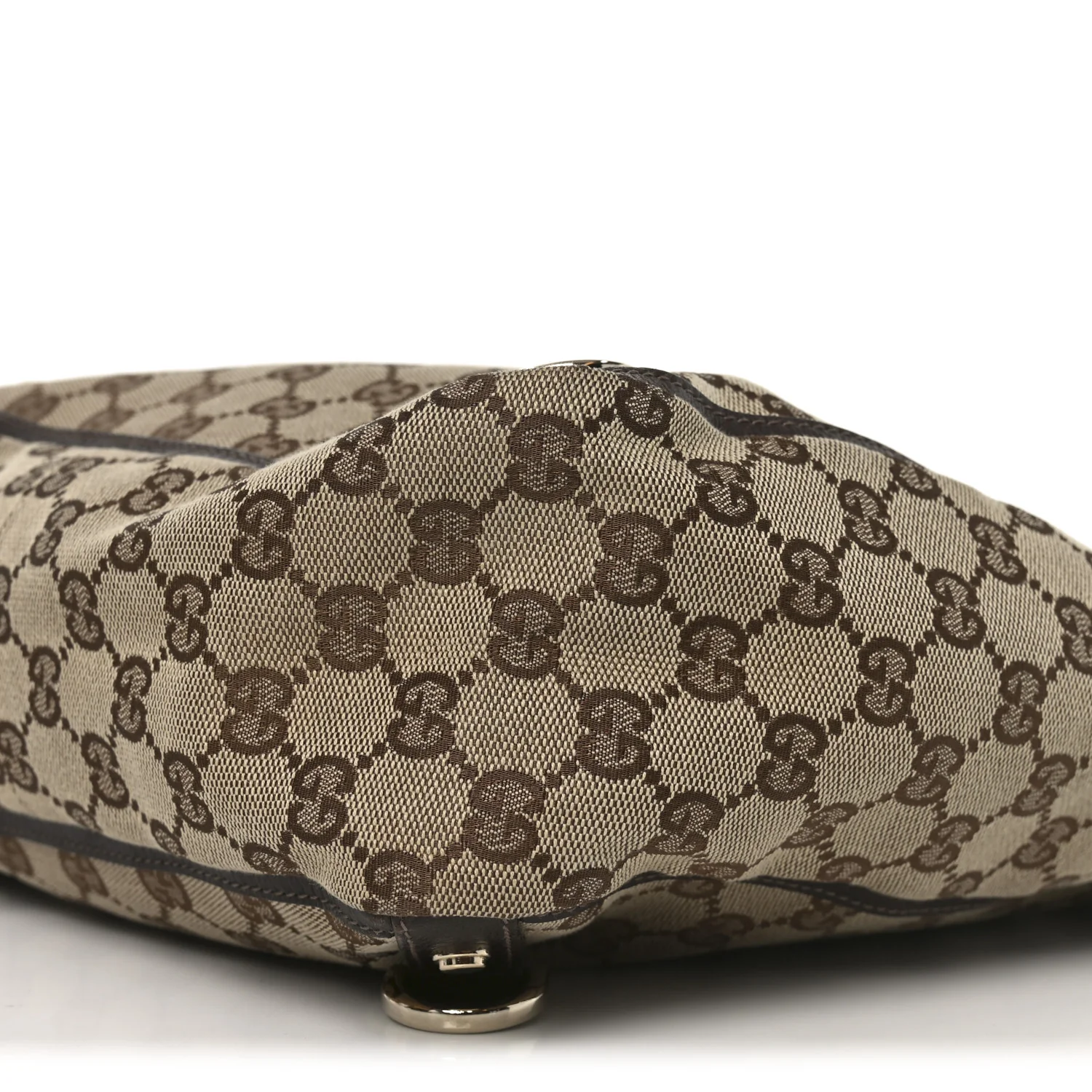 Monogram Small Gold D Ring Tote Brown - Image 10