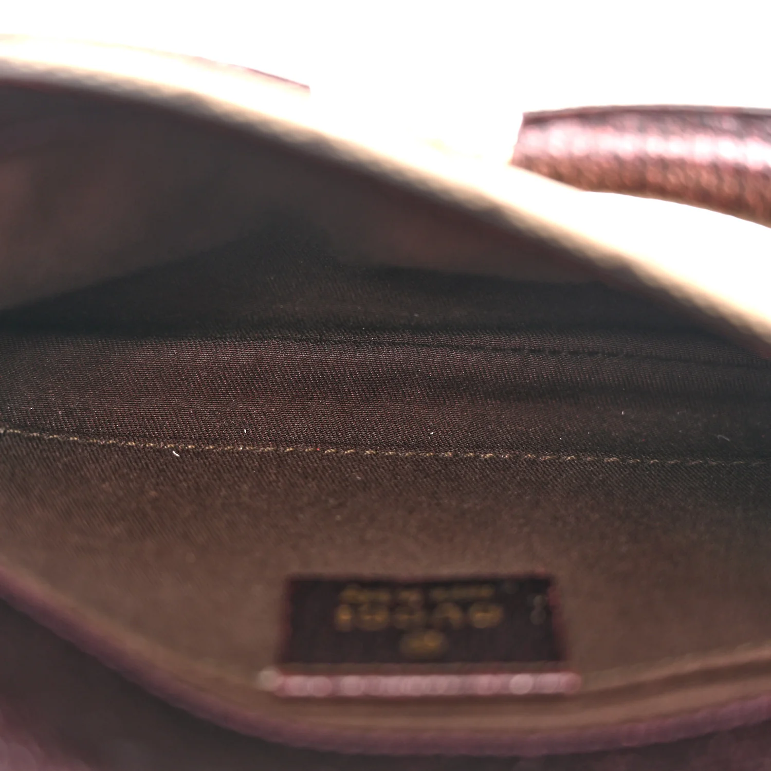 Monogram Small Horsebit Chain Clutch Purple - Image 5