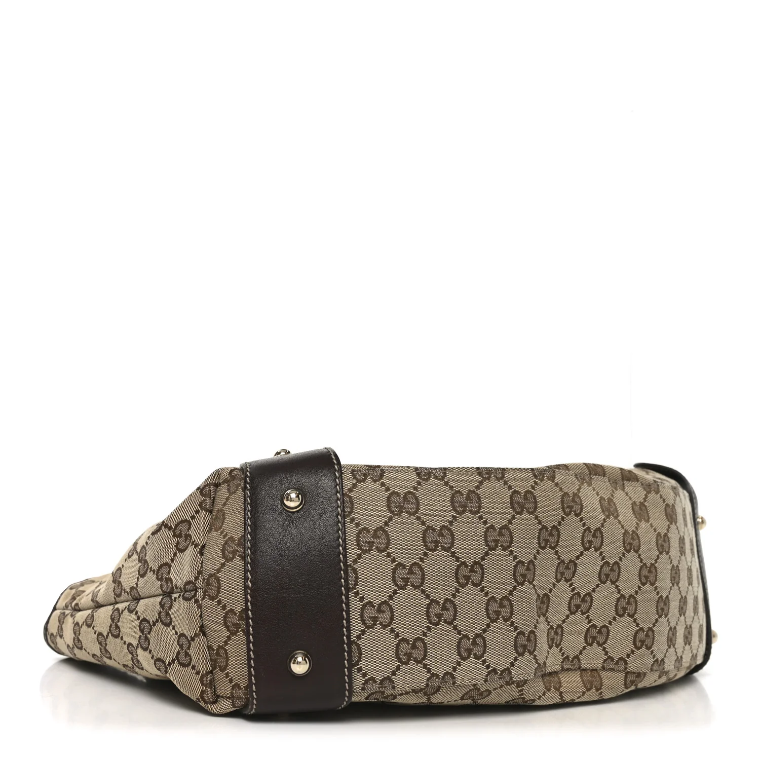 Monogram Small Pelham Shoulder Bag Dark Brown - Image 4