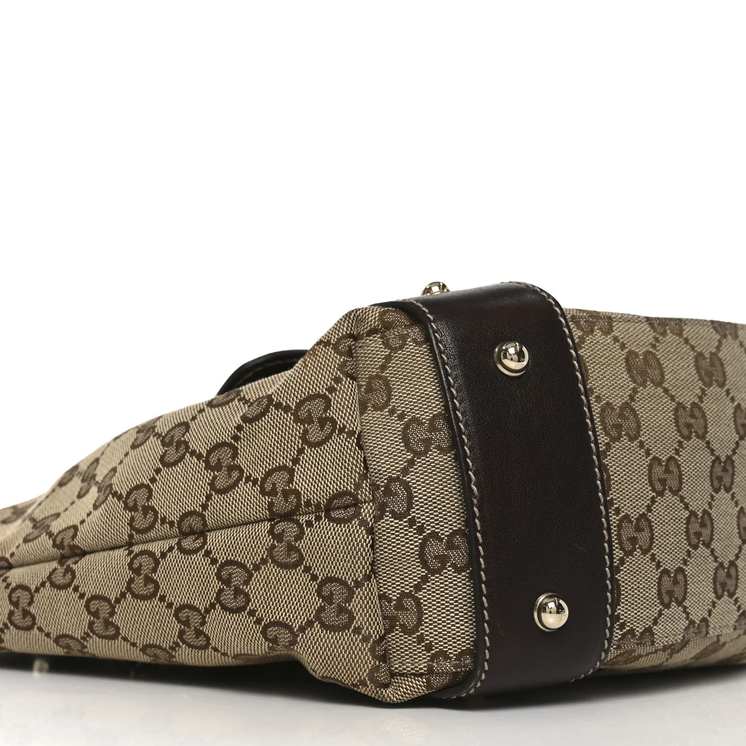 Monogram Small Pelham Shoulder Bag Dark Brown - Image 9