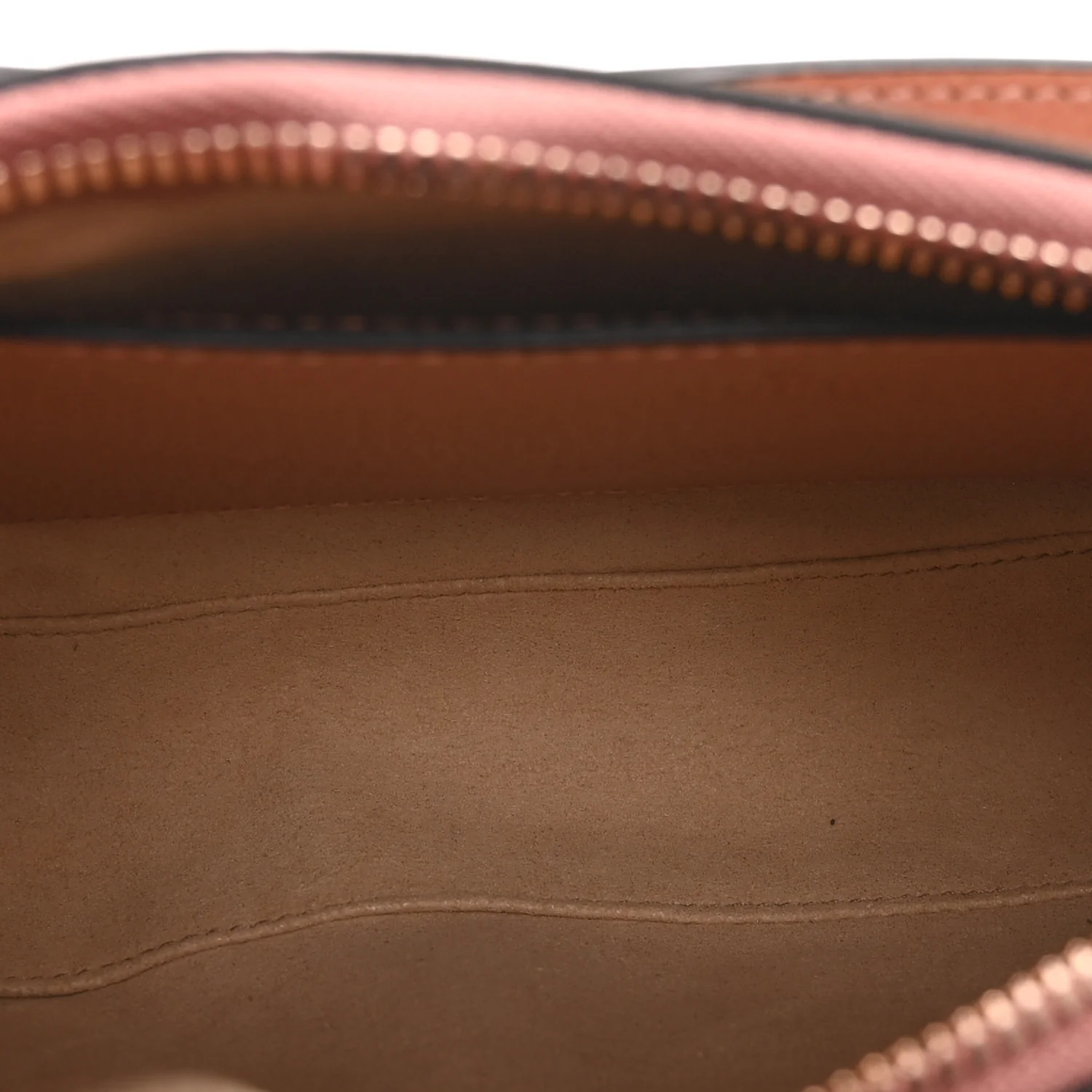 Monogram Textured Dollar Calfskin Small Ophidia Hobo Cloche Rose Pink - Image 5