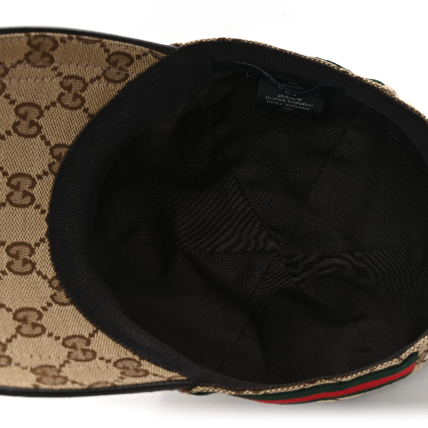 Monogram Web Baseball Hat L Beige Cocoa - Image 7