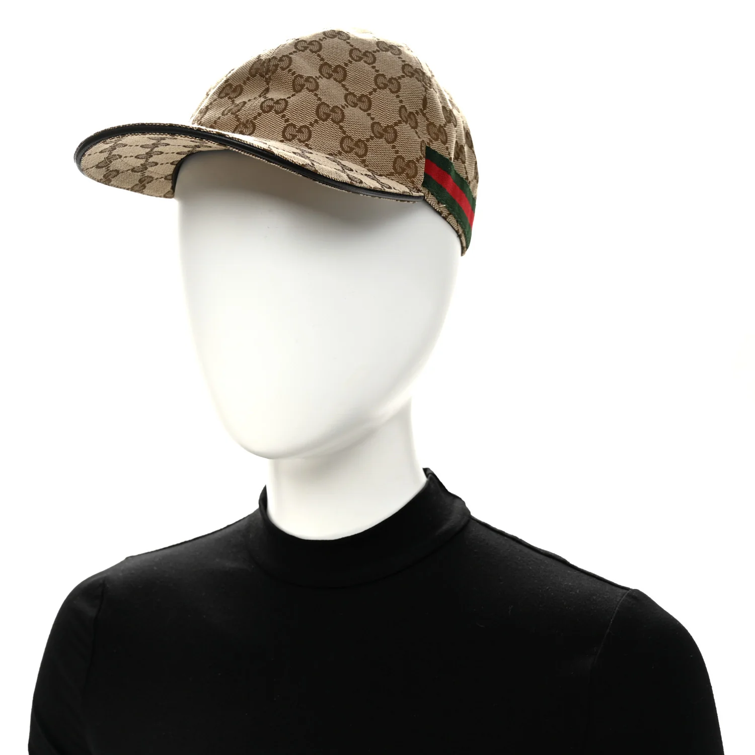 Monogram Web Baseball Hat M Beige Cocoa - Image 2
