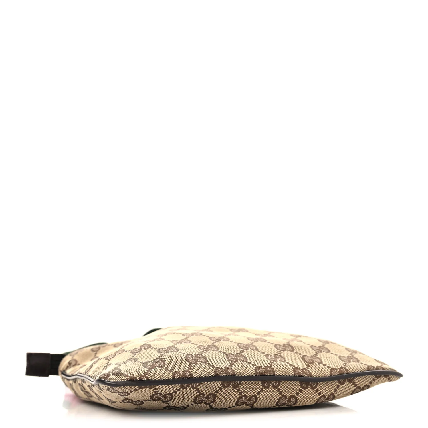 Monogram Web Small Flat Messenger Bag Brown - Image 4