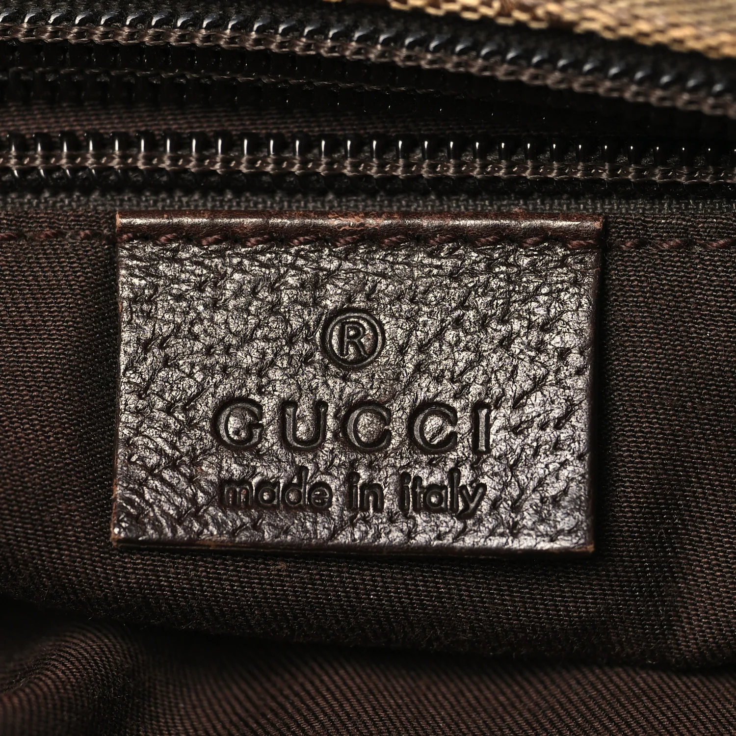 Monogram Web Small Flat Messenger Bag Brown - Image 6