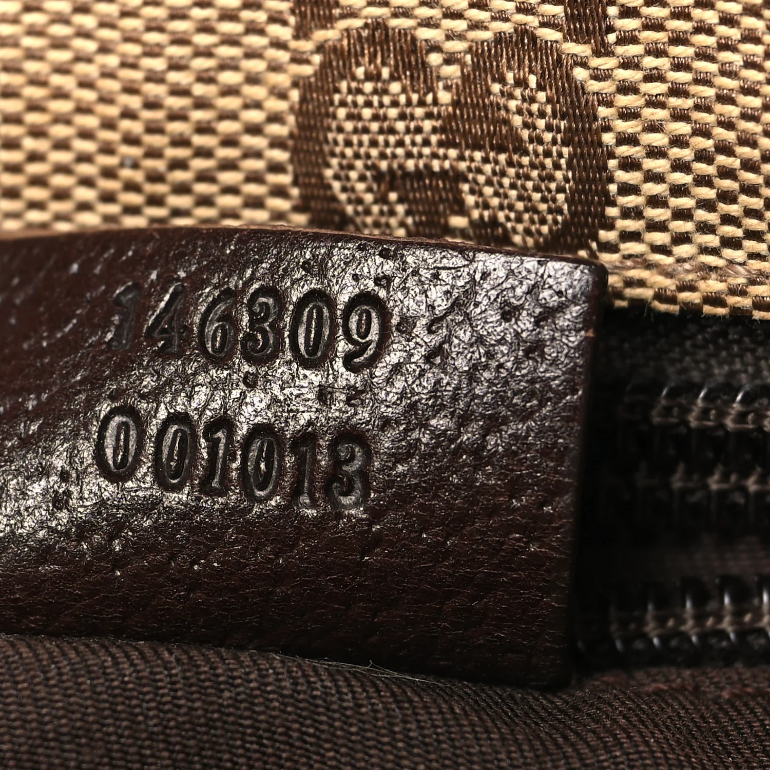 Monogram Web Small Flat Messenger Bag Brown - Image 7