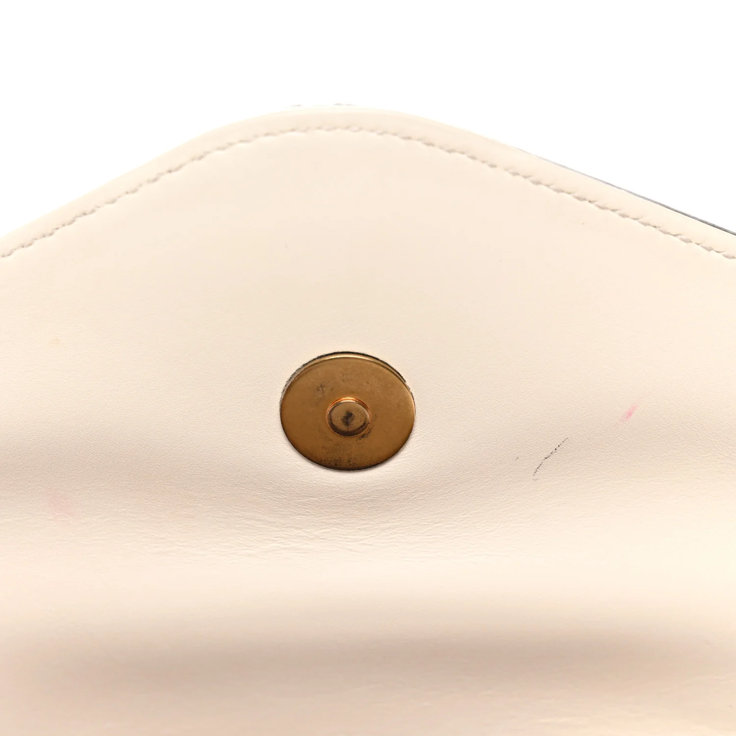 Nappa Pearl Studded Mini Queen Margaret Broadway Shoulder Bag Mystic White - Image 12