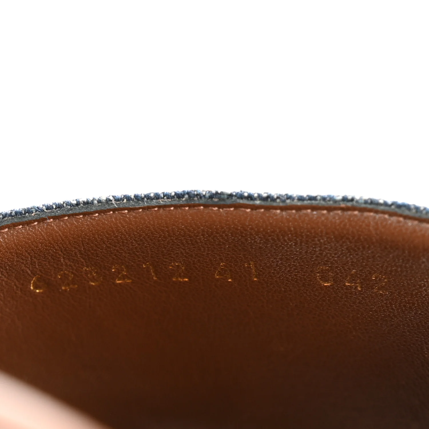 New Denim GG Monogram Angelina Platform 55mm Slide Sandals 41 Blue Tea - Image 9