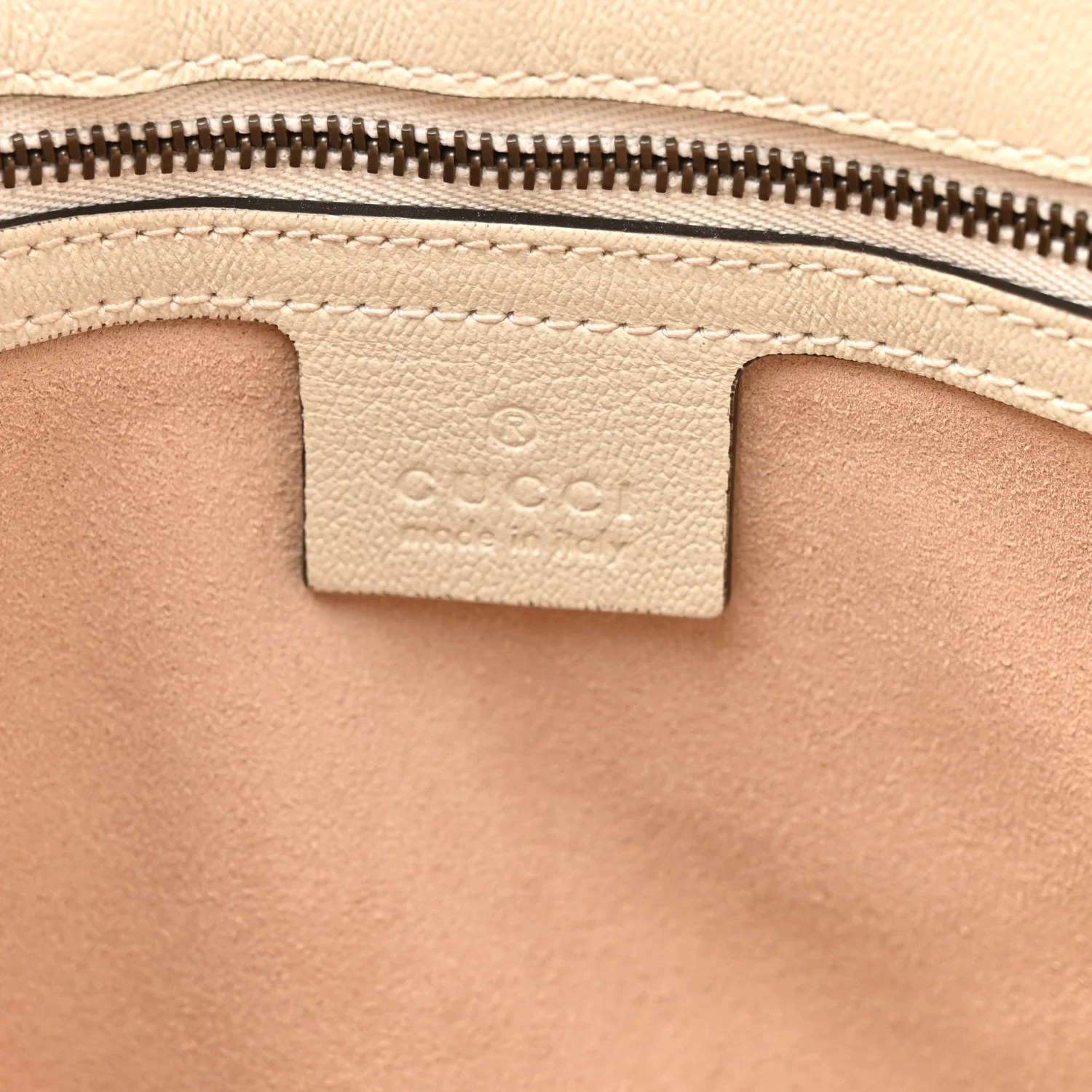New Sakai Calfskin Lux Dahlia Chain Shoulder Bag Mystic White - Image 6