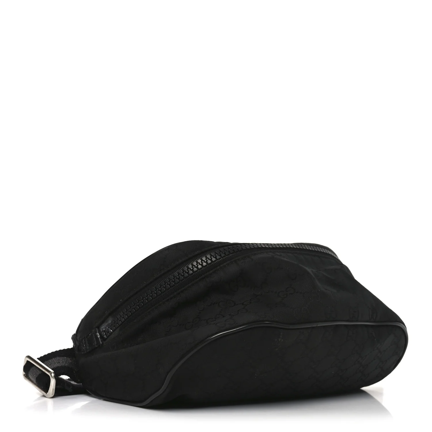 Nylon Monogram Fanny Pack Belt Bag Black - Image 3