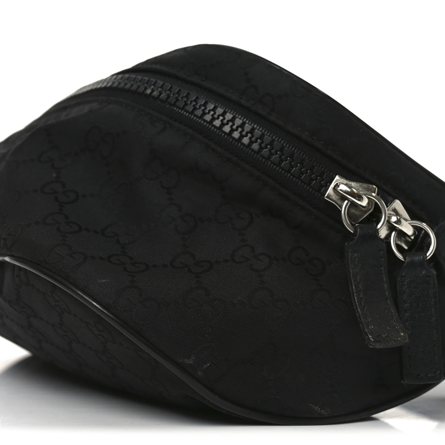 Nylon Monogram Fanny Pack Belt Bag Black - Image 9