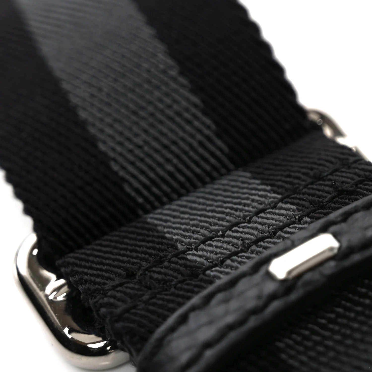 Nylon Monogram Fanny Pack Belt Bag Black - Image 11