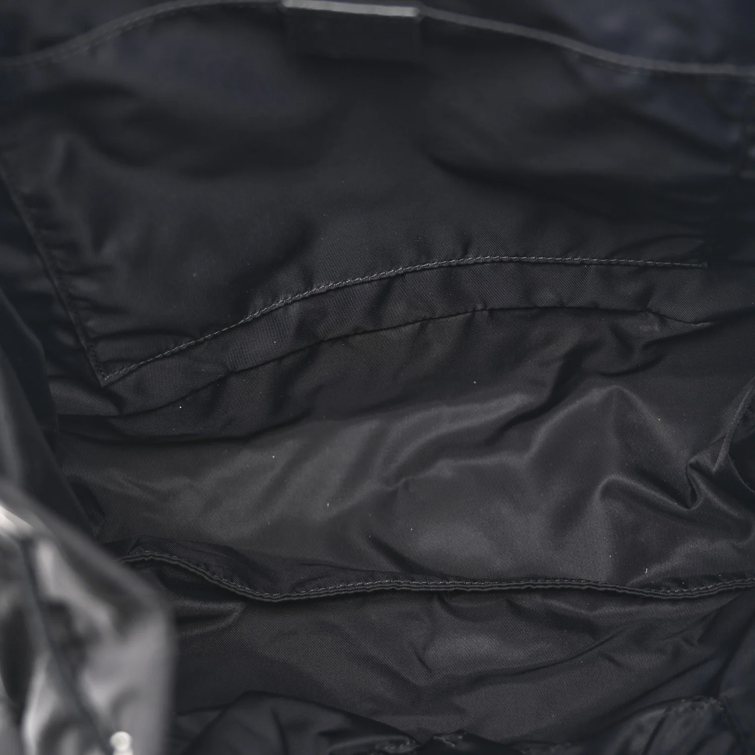 Nylon Monogram Medium Light Single Buckle Backpack Black - Image 5