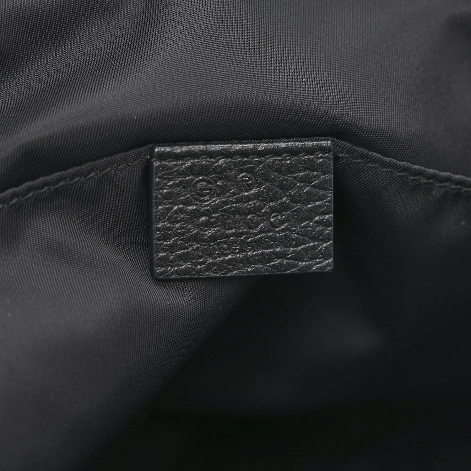 Nylon Monogram Medium Light Single Buckle Backpack Black - Image 6