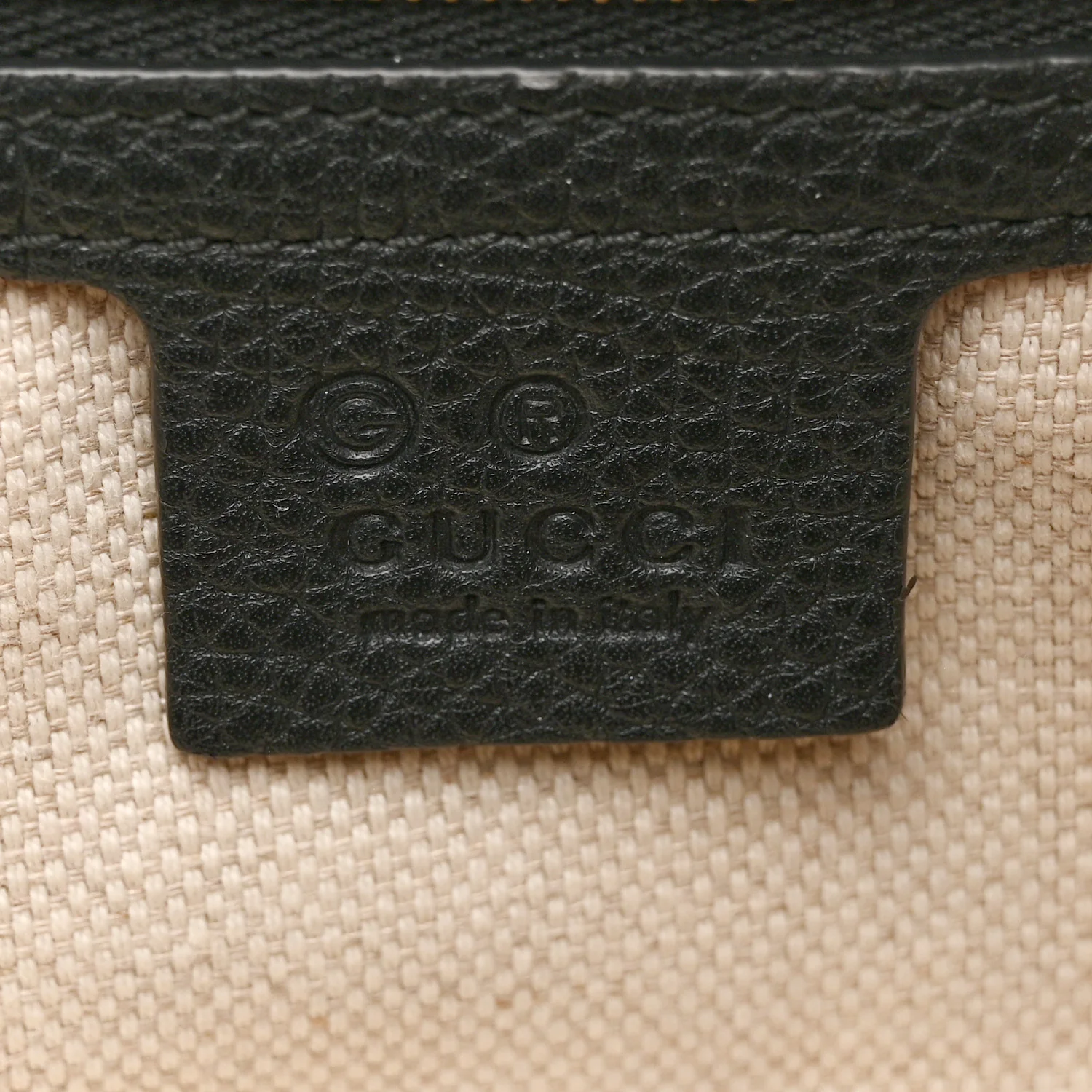 Pebbled Calfskin Large Soho Hobo Black - Image 6