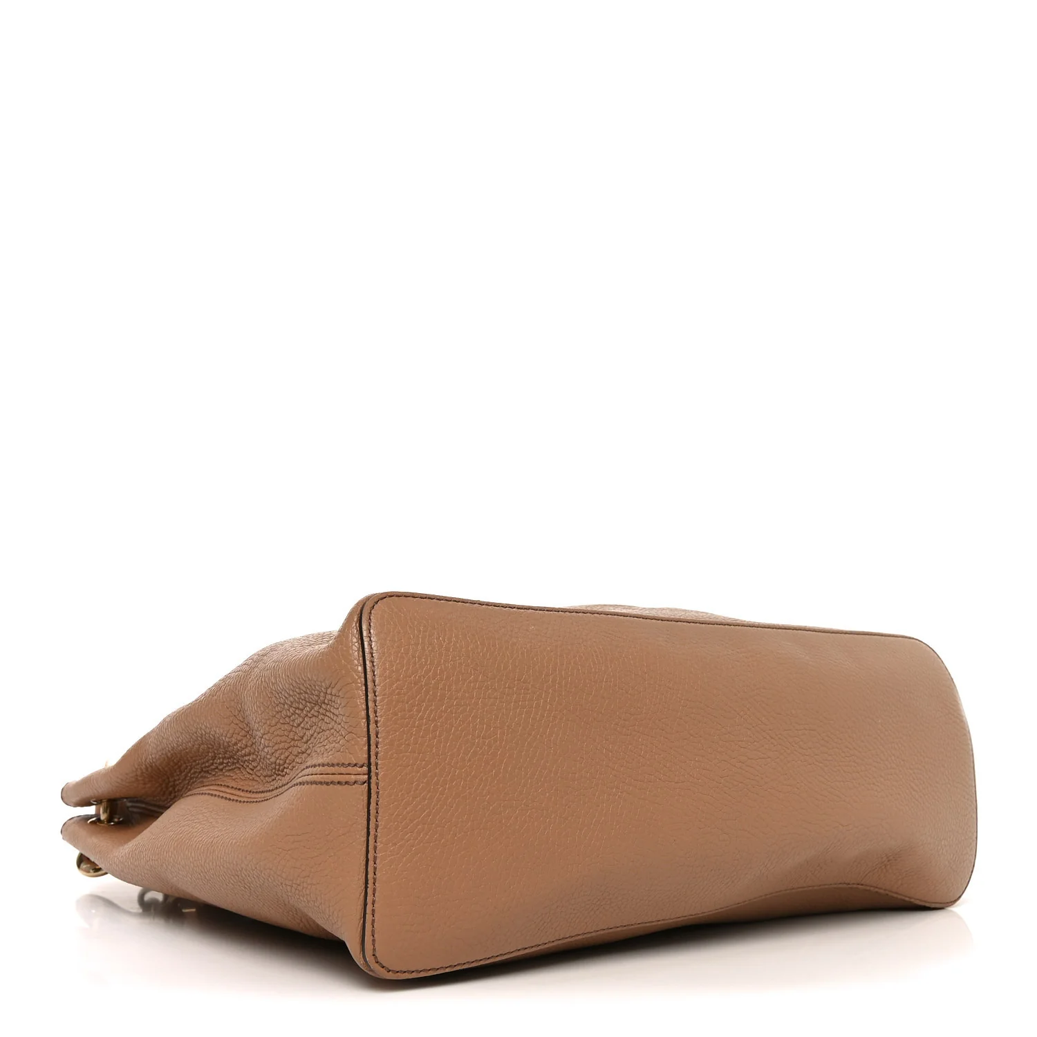 Pebbled Calfskin Large Soho Hobo Camelia - Image 3