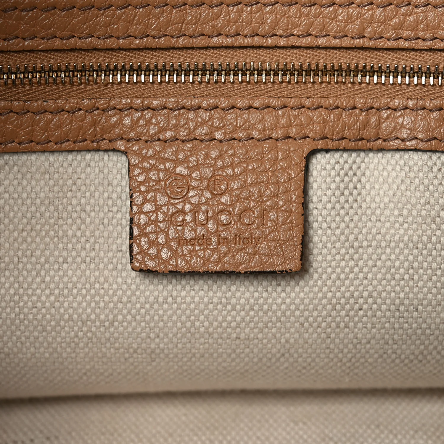 Pebbled Calfskin Large Soho Hobo Camelia - Image 5