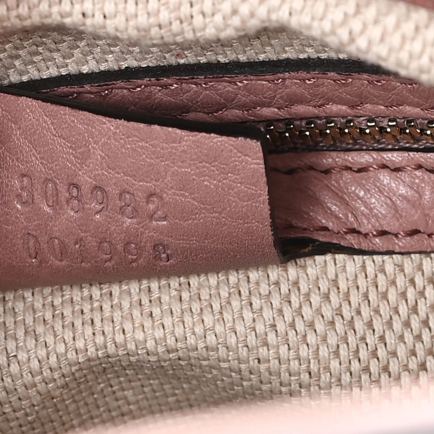 Pebbled Calfskin Medium Soho Chain Shoulder Bag Dark Cipria - Image 7
