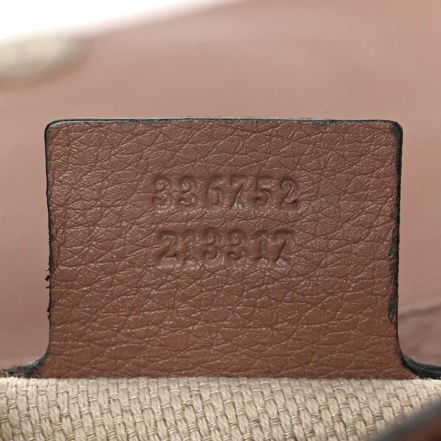 Pebbled Calfskin Medium Soho Flap Crossbody Pale Pink - Image 7