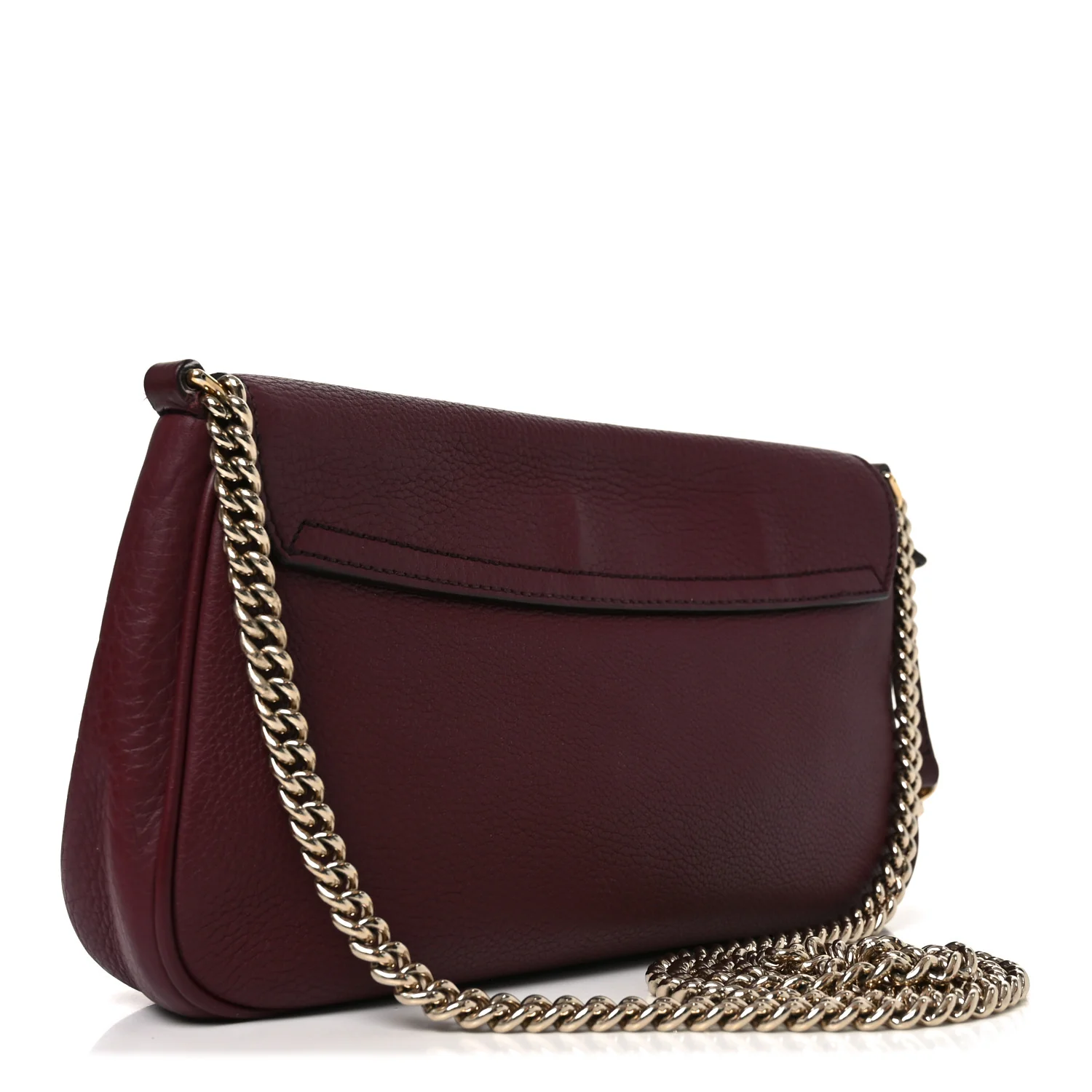 Pebbled Calfskin Medium Soho Flap Crossbody Peonia Flower - Image 3