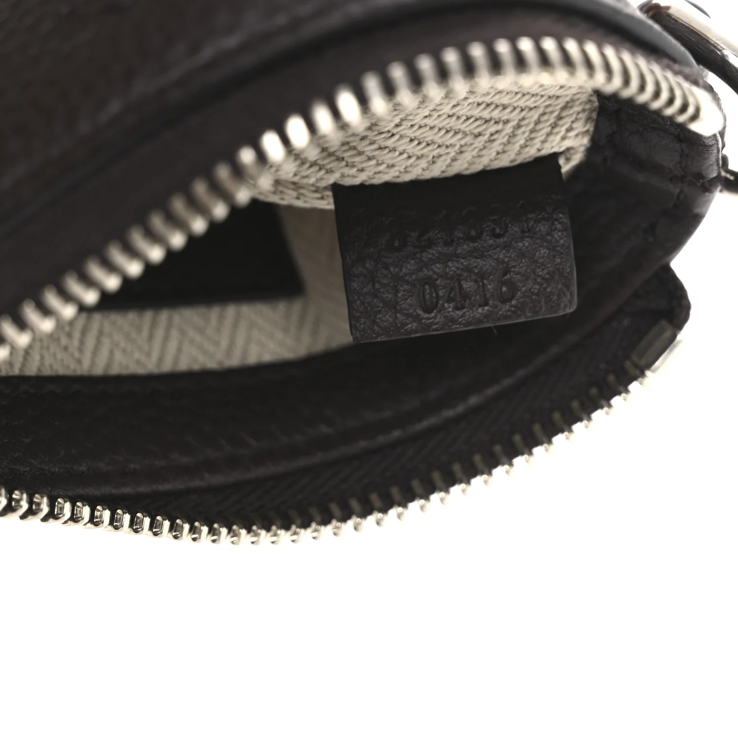 Pebbled Calfskin Mini B Shoudler Bag Brown - Image 7