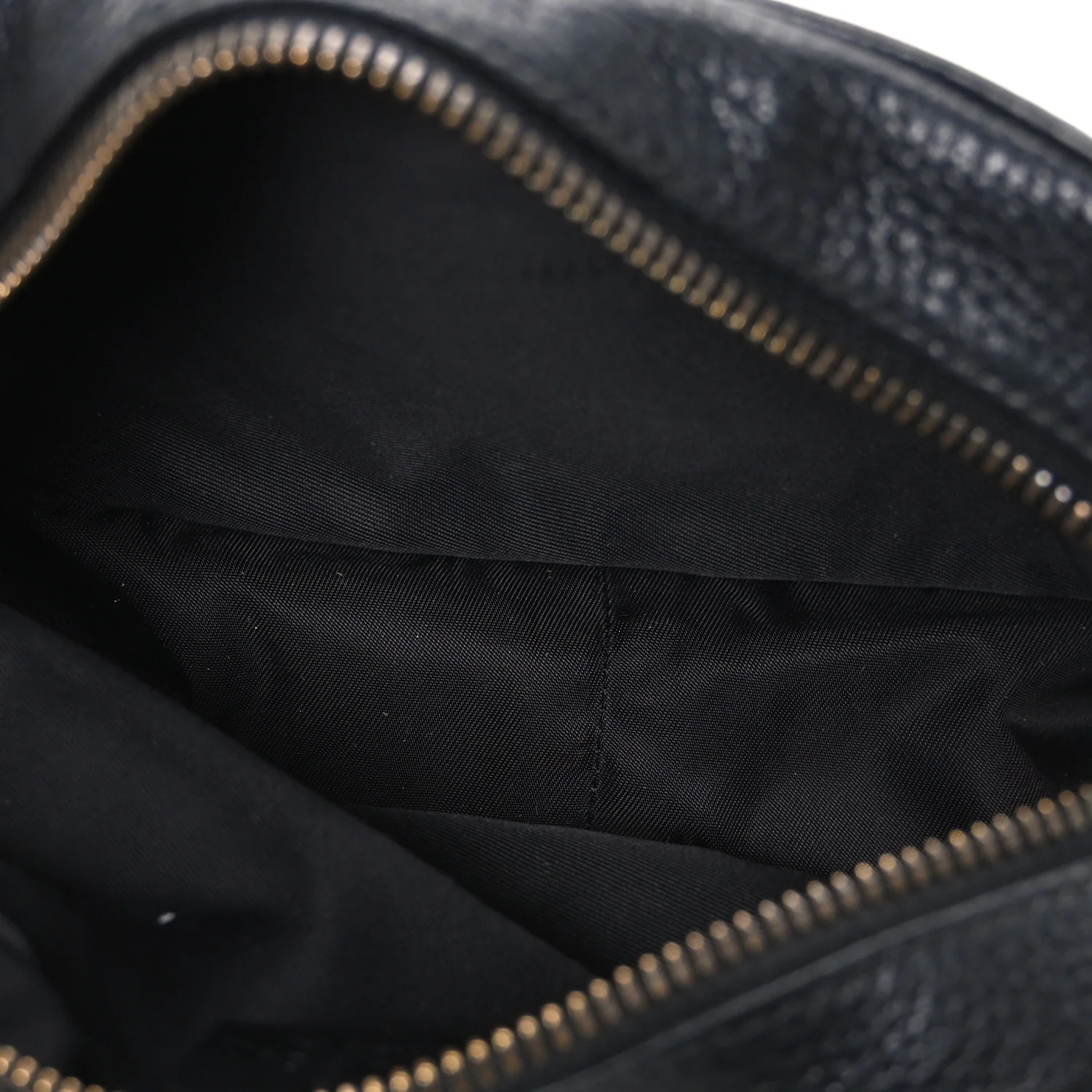 Pebbled Calfskin Mini Soho Disco Bag Black - Image 5