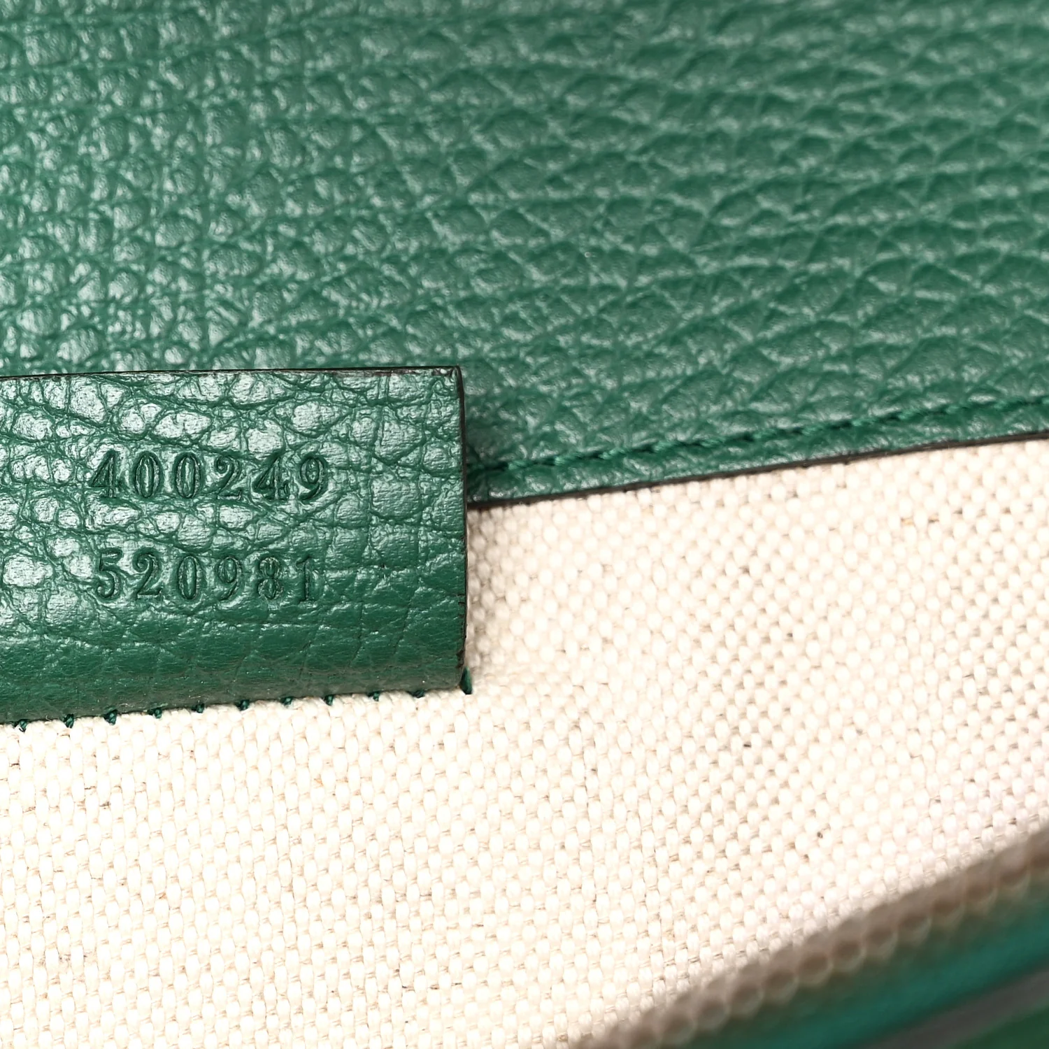 Pebbled Calfskin Small Dionysus Shoulder Bag Emerald - Image 7