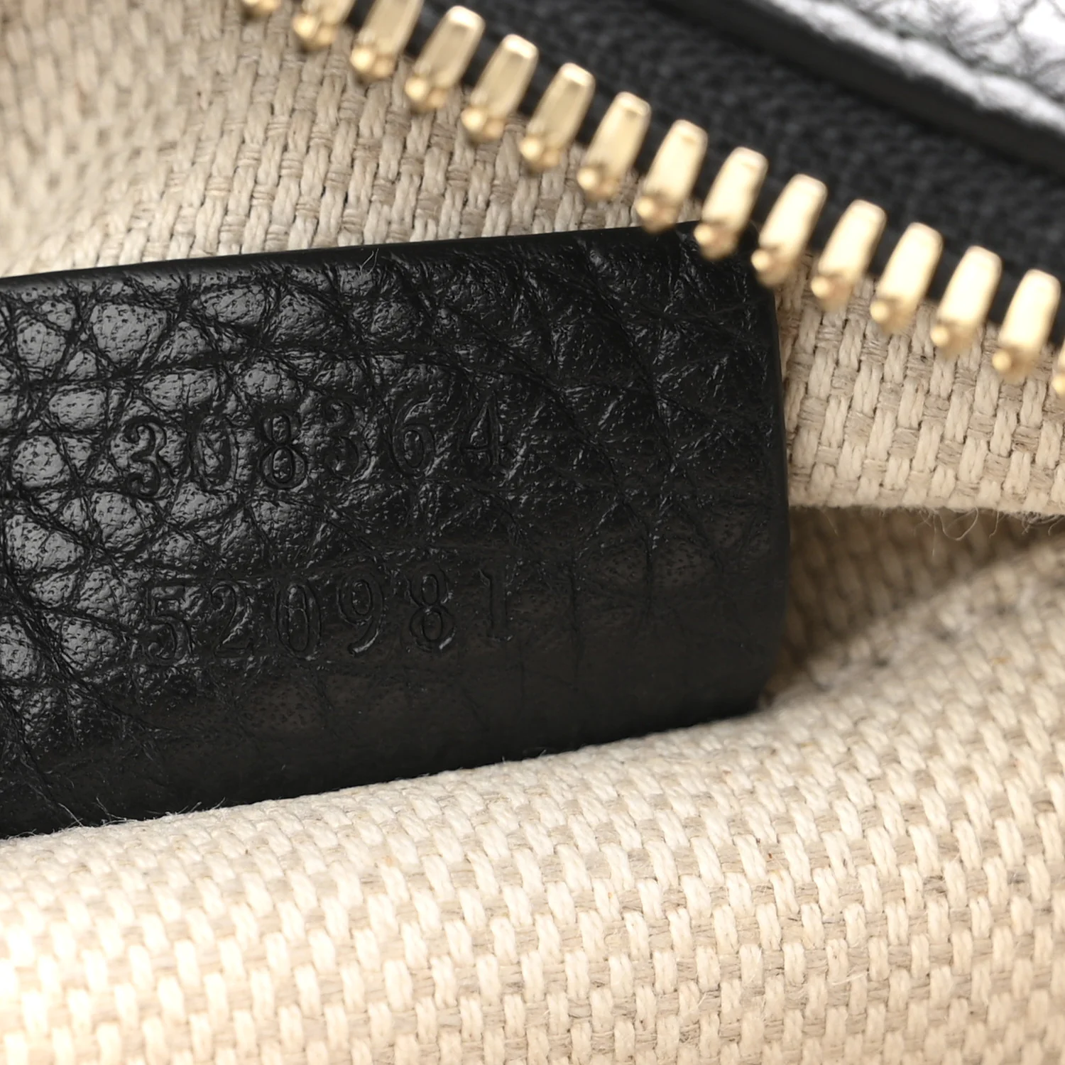 Pebbled Calfskin Small Soho Disco Bag Black - Image 7