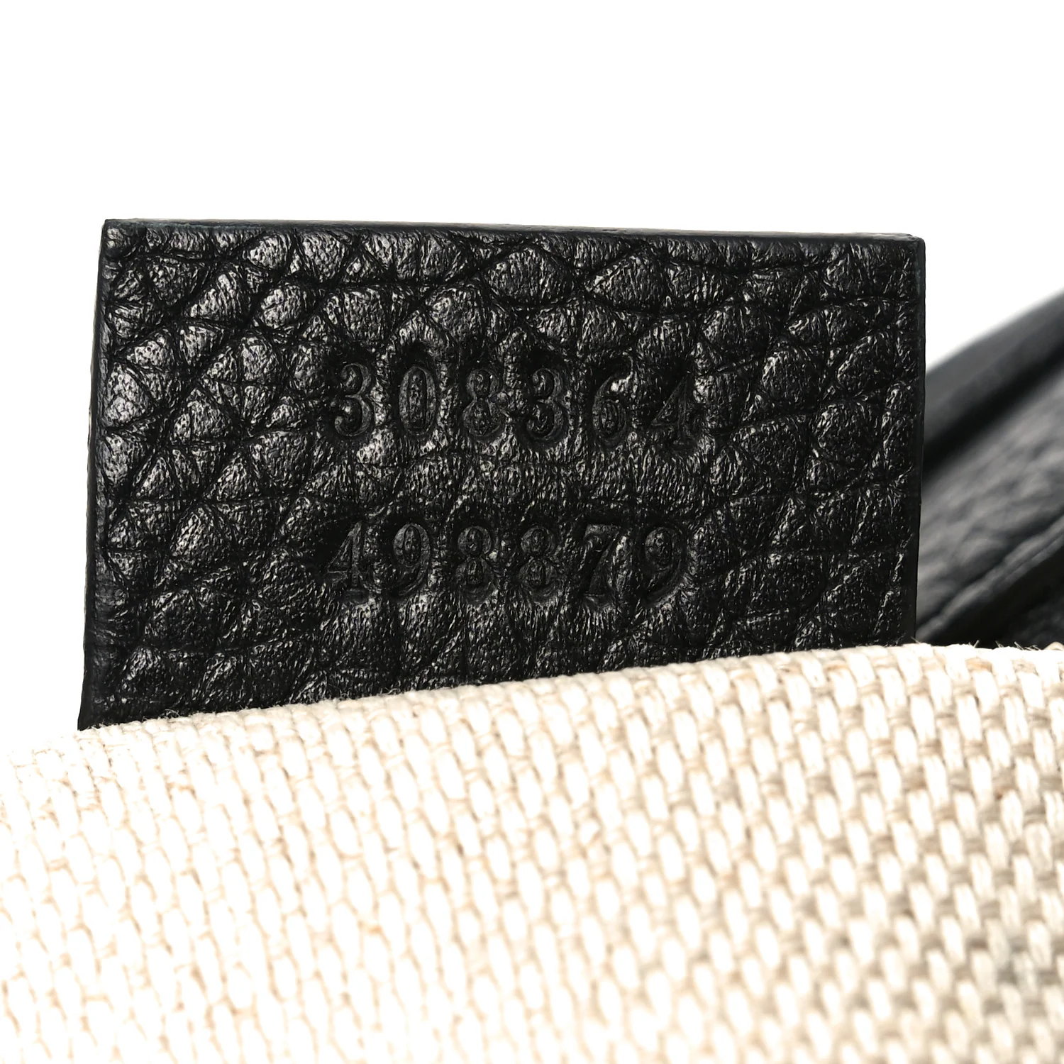 Pebbled Calfskin Small Soho Disco Bag Black - Image 13
