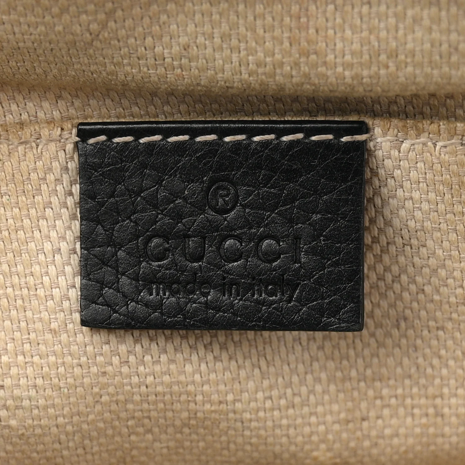Pebbled Calfskin Small Soho Disco Bag Black - Image 6