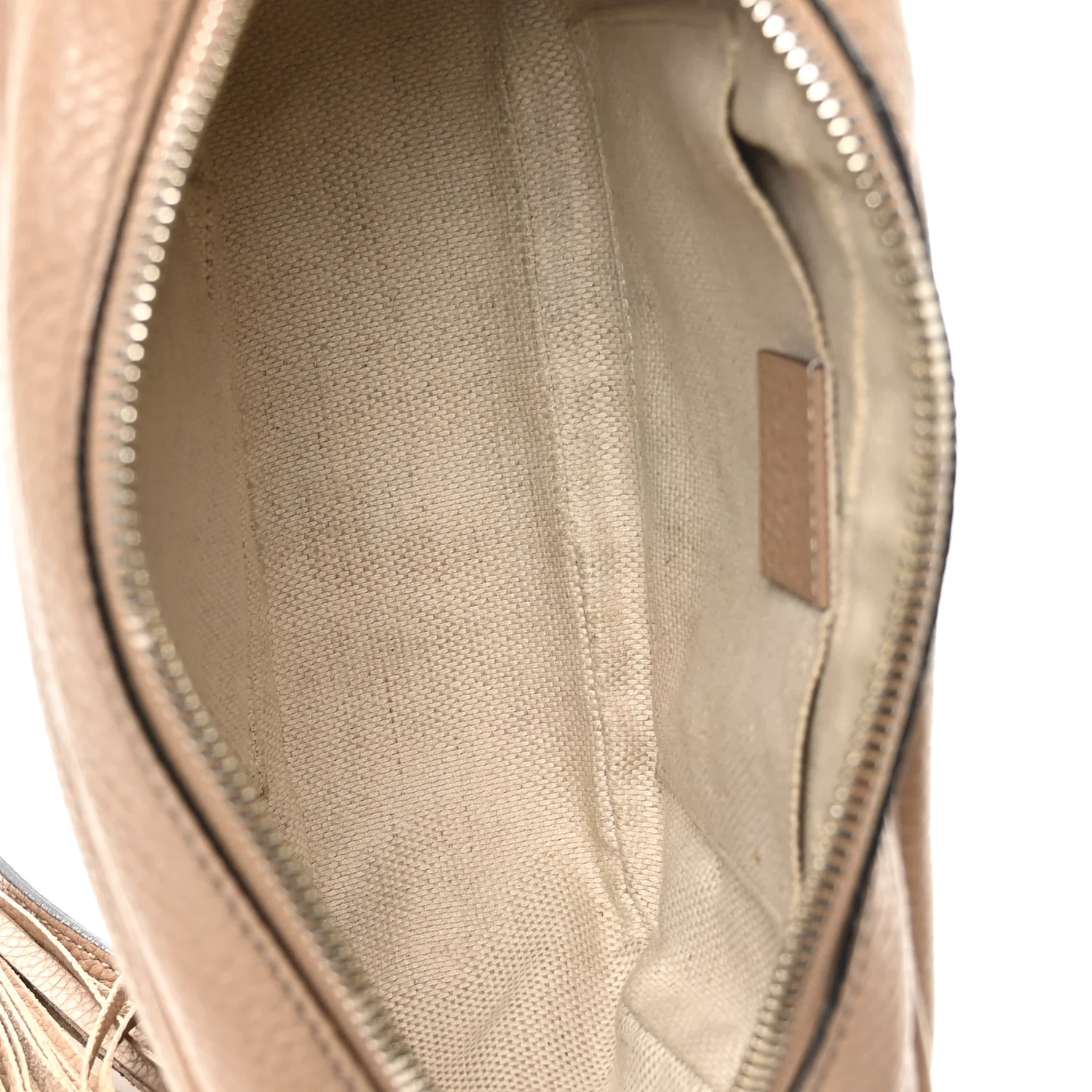 Pebbled Calfskin Small Soho Disco Bag Camelia - Image 5