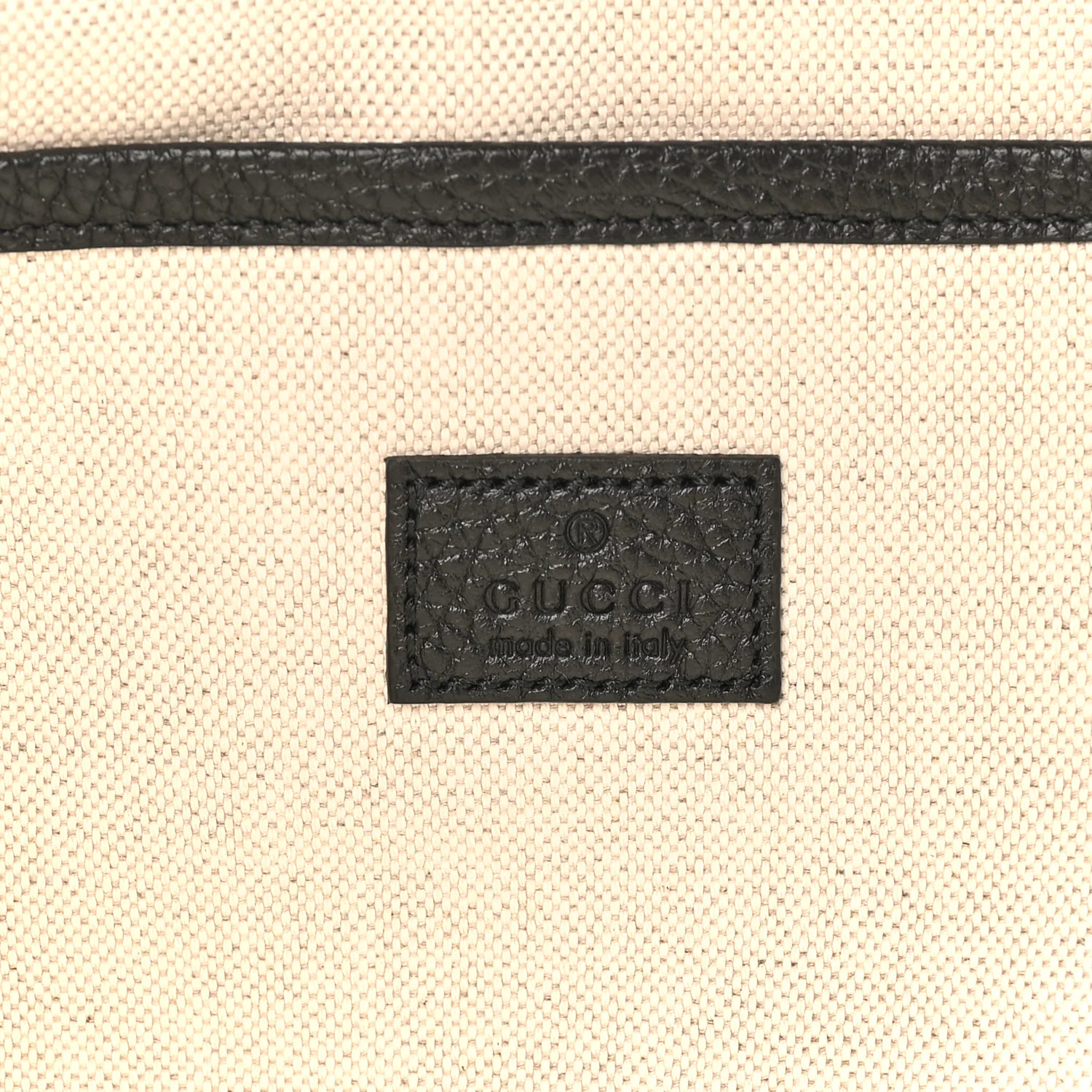 Piuma Calfskin Jumbo GG Embossed Document Case Black - Image 6