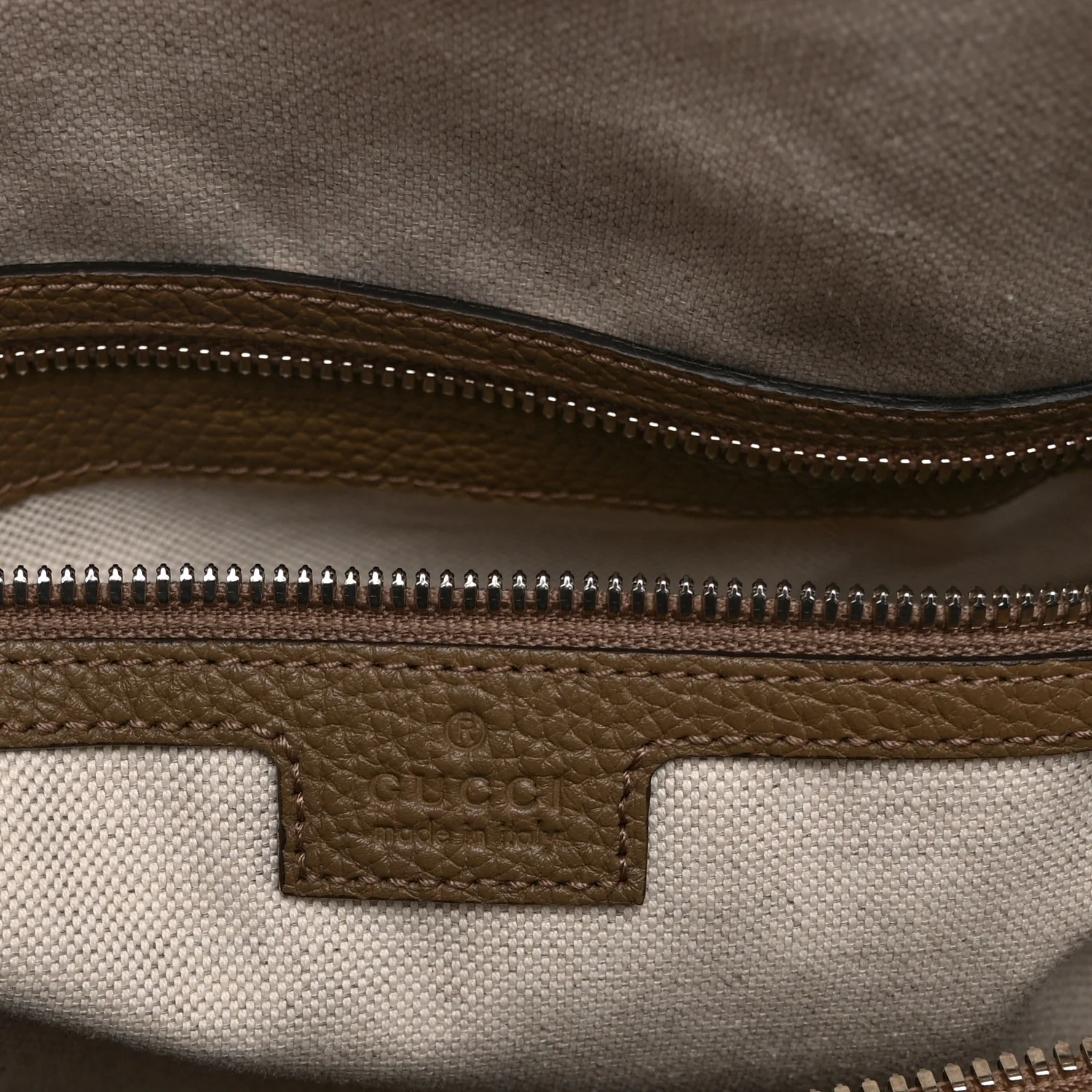 Piuma Calfskin Jumbo GG Embossed Large Duffle Bag Good Taupe - Image 5