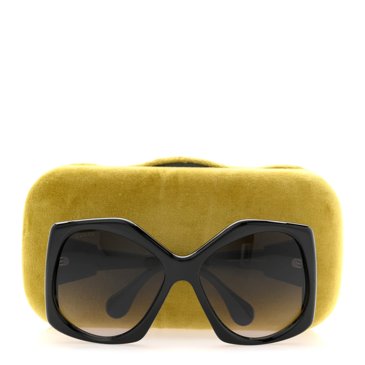 Round Sunglasses GG0875S Black - Image 8