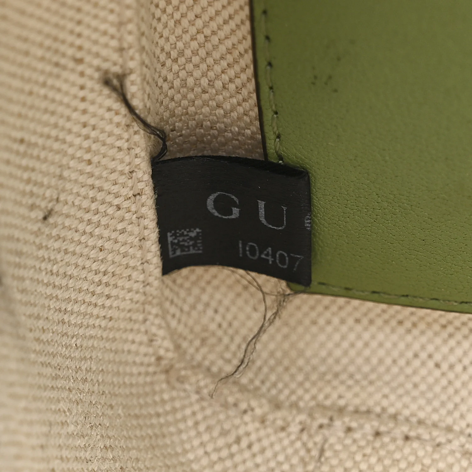 Sakai Be Green Calfskin Diagonal Stitched Blondie Top Handle Bag Light Green - Image 7