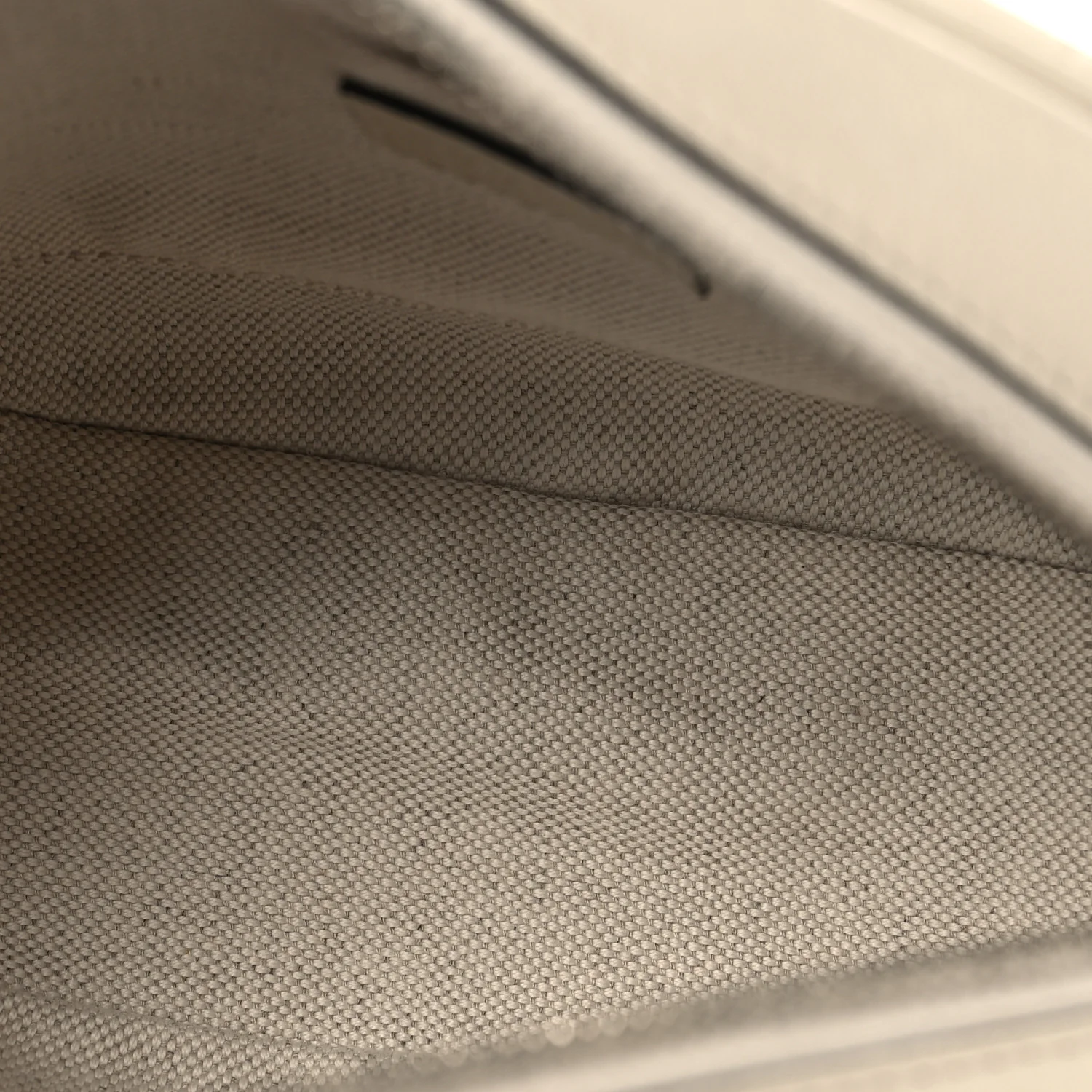 Sakai Be Green Calfskin Diagonal Stitched Mini Blondie Shoulder Bag Mystic White - Image 5