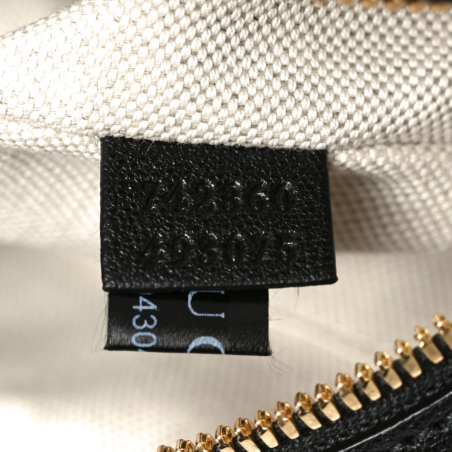 Sakai Be Green Calfskin Diagonal Stitched Small Blondie Shoulder Bag Black - Image 7
