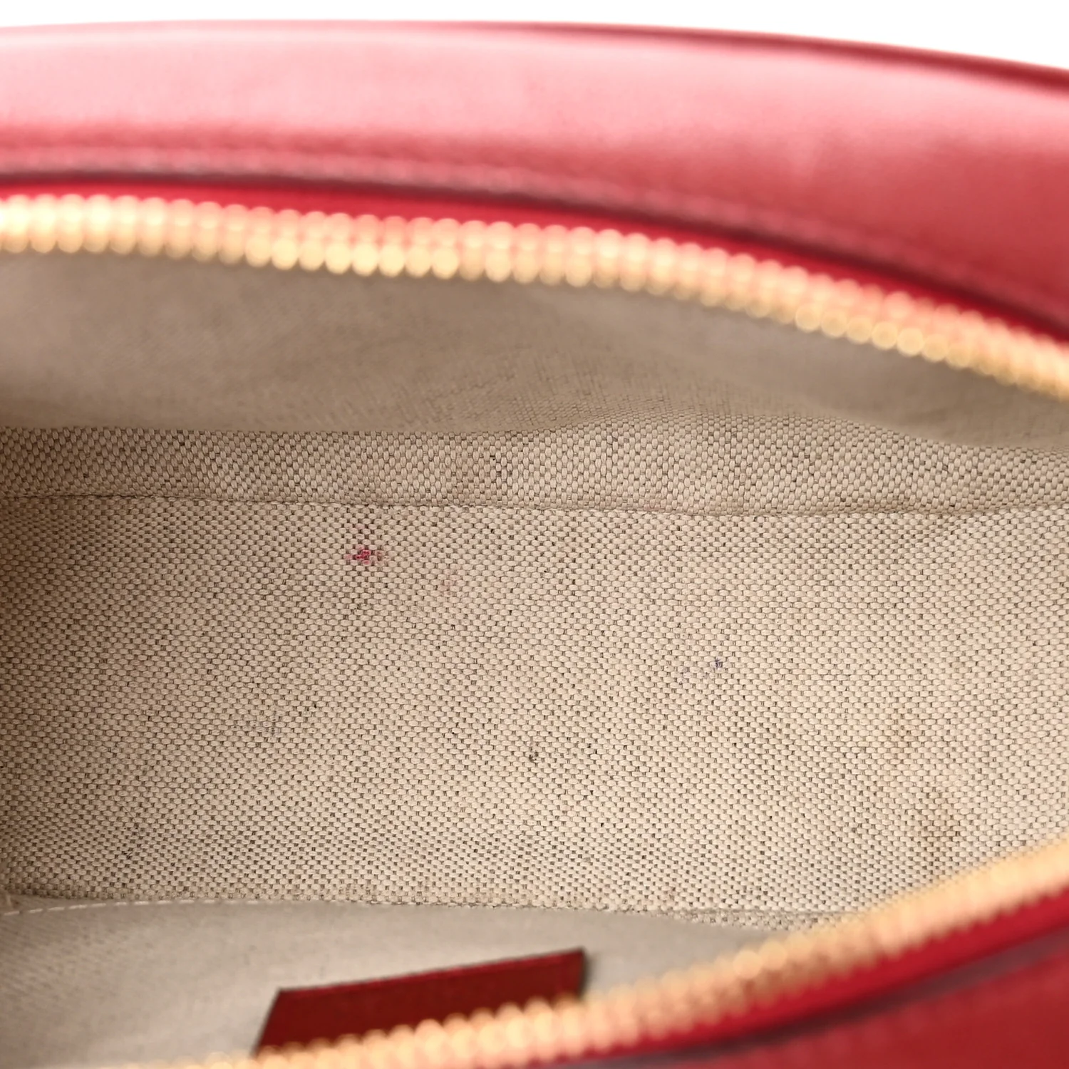 Sakai Be Green Calfskin Diagonal Stitched Small Blondie Shoulder Bag Rosso - Image 5