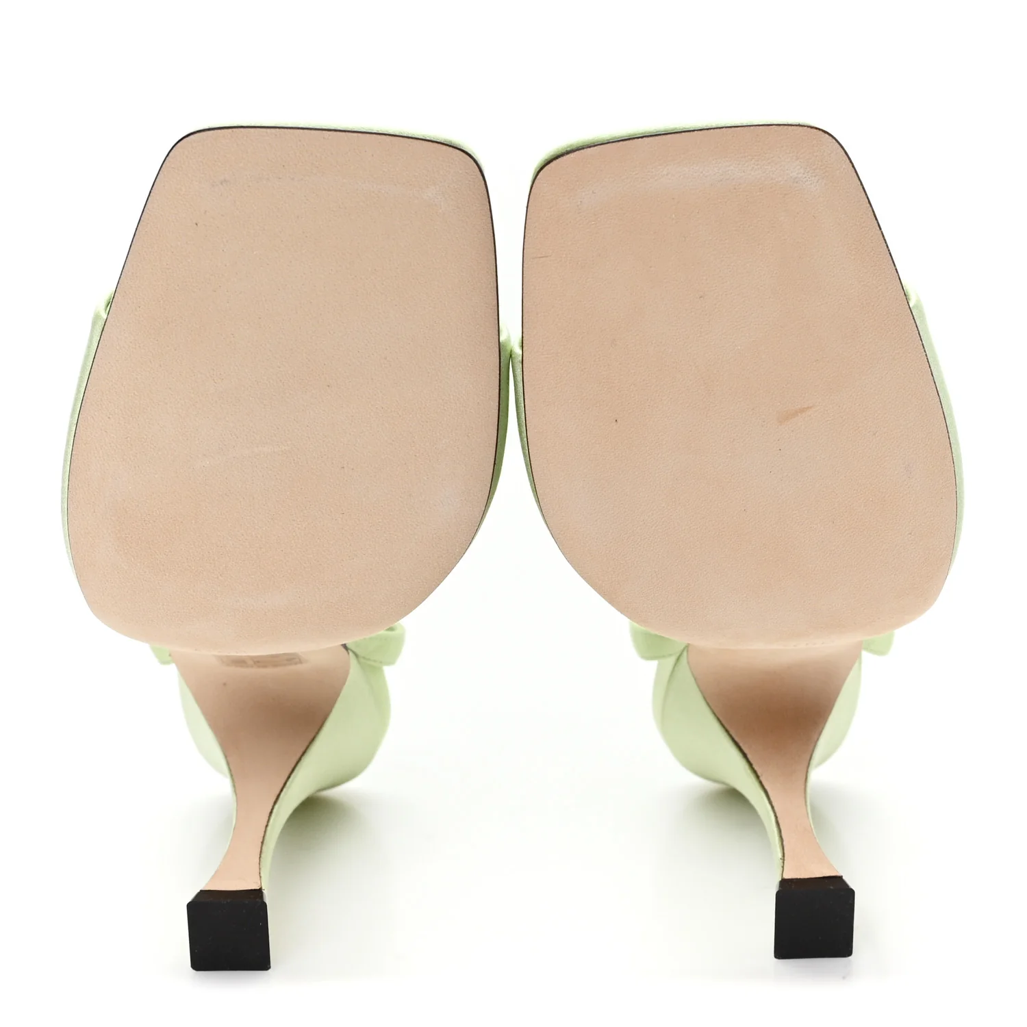 Satin Crystal Horsebit Sandal Pumps 36.5 - Image 6