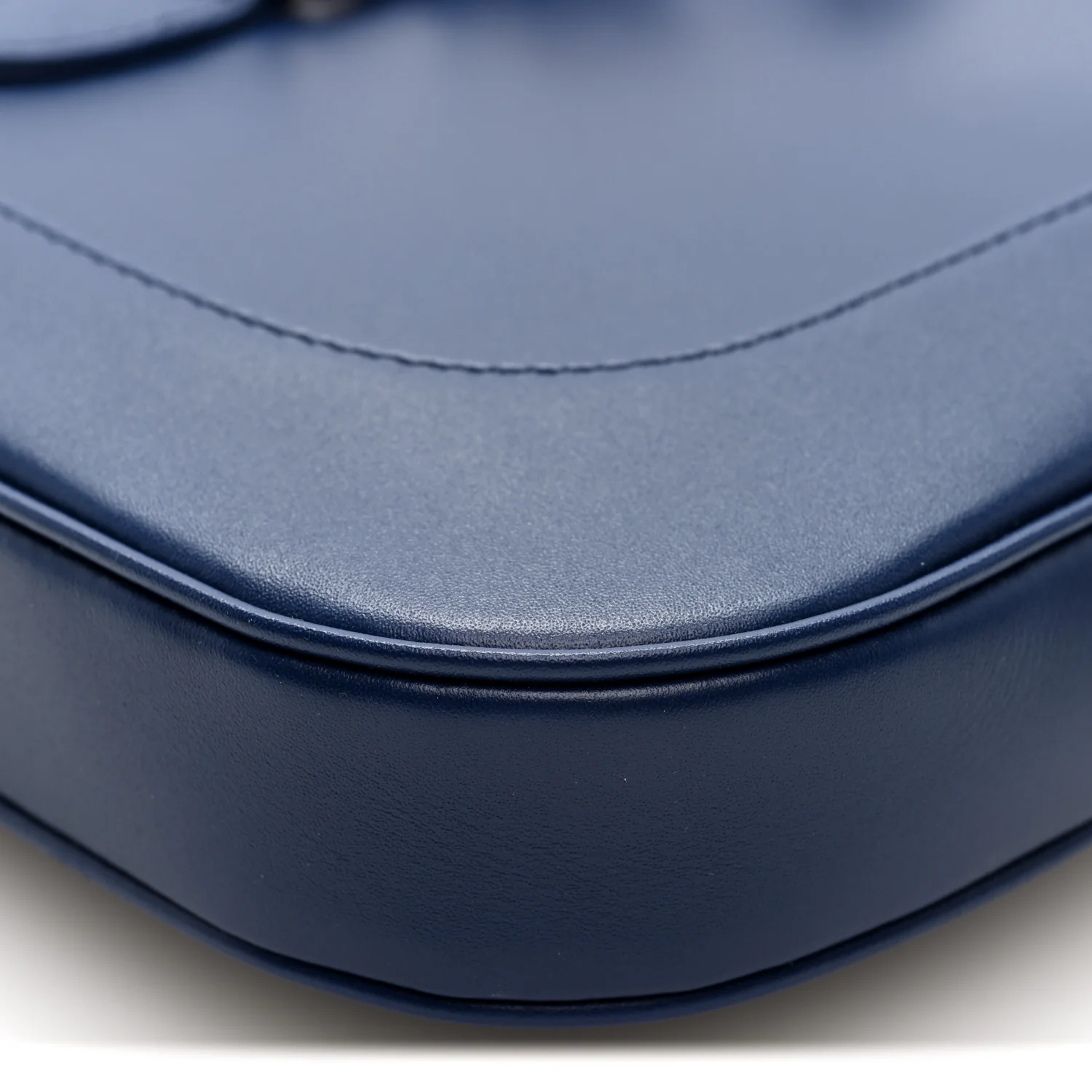 Sea Calfskin Web Medium Jackie 1961 Hobo Plastic Blue - Image 9