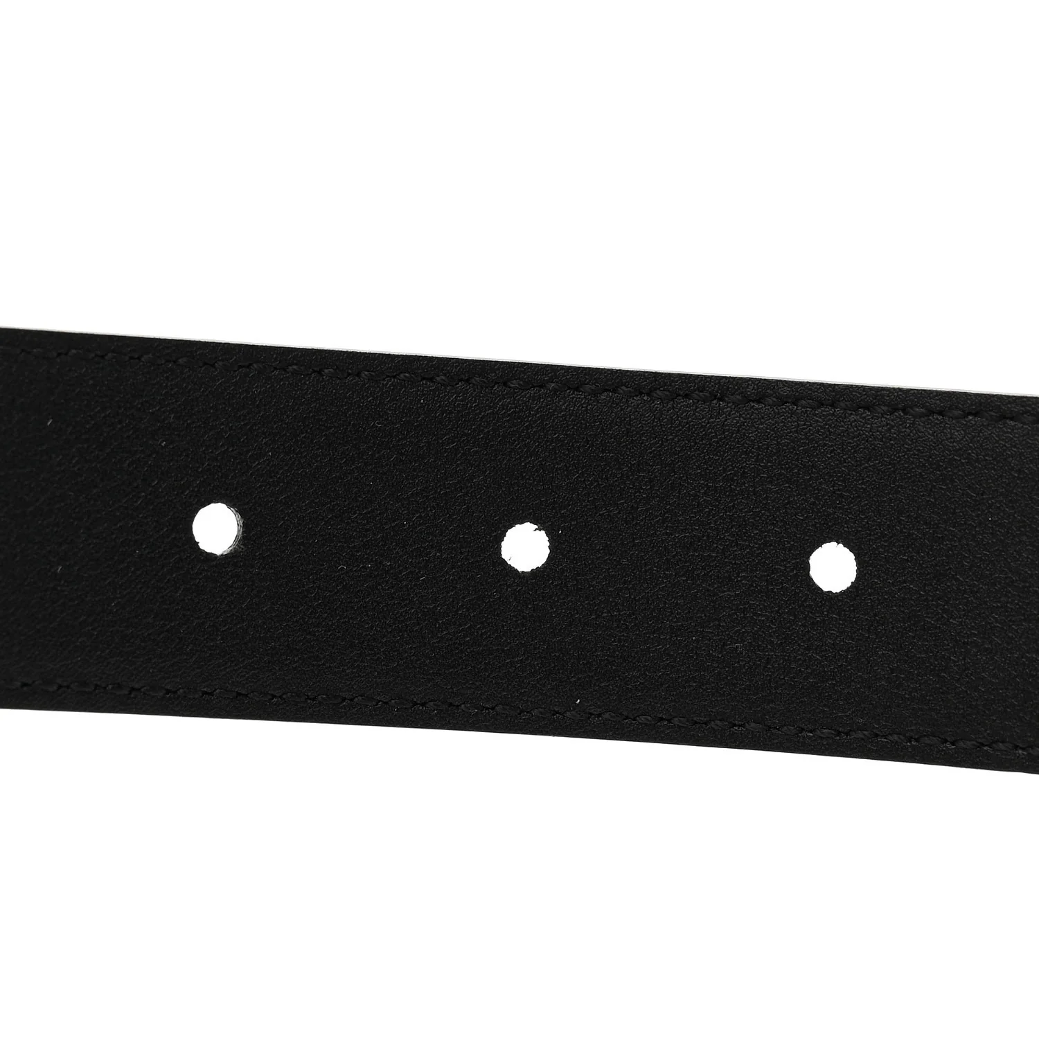 Selleria Calfskin 30mm Belt 80 32 Black - Image 5