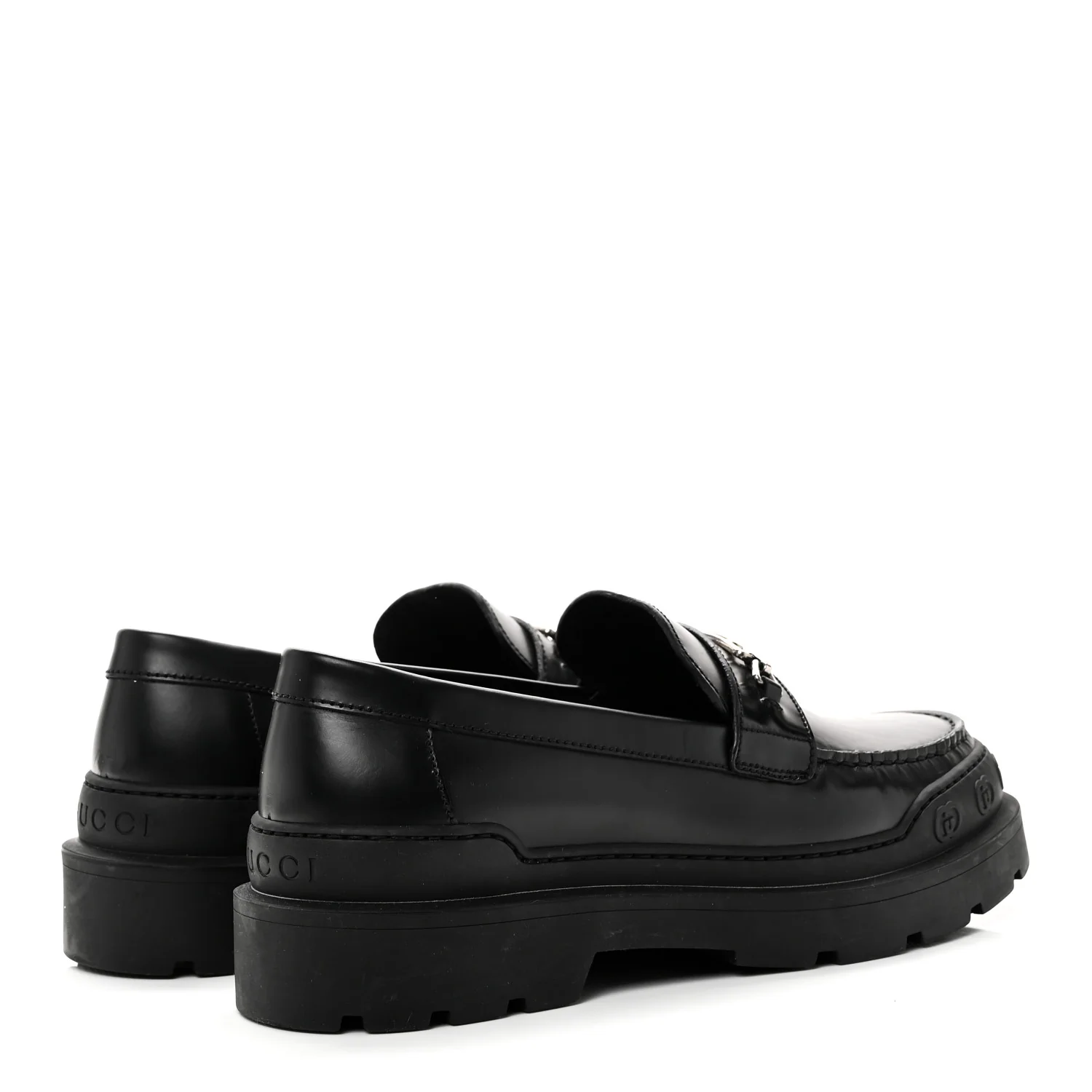Sherlin Millennial Ribot Mens Platform Loafers 10 Black - Image 5